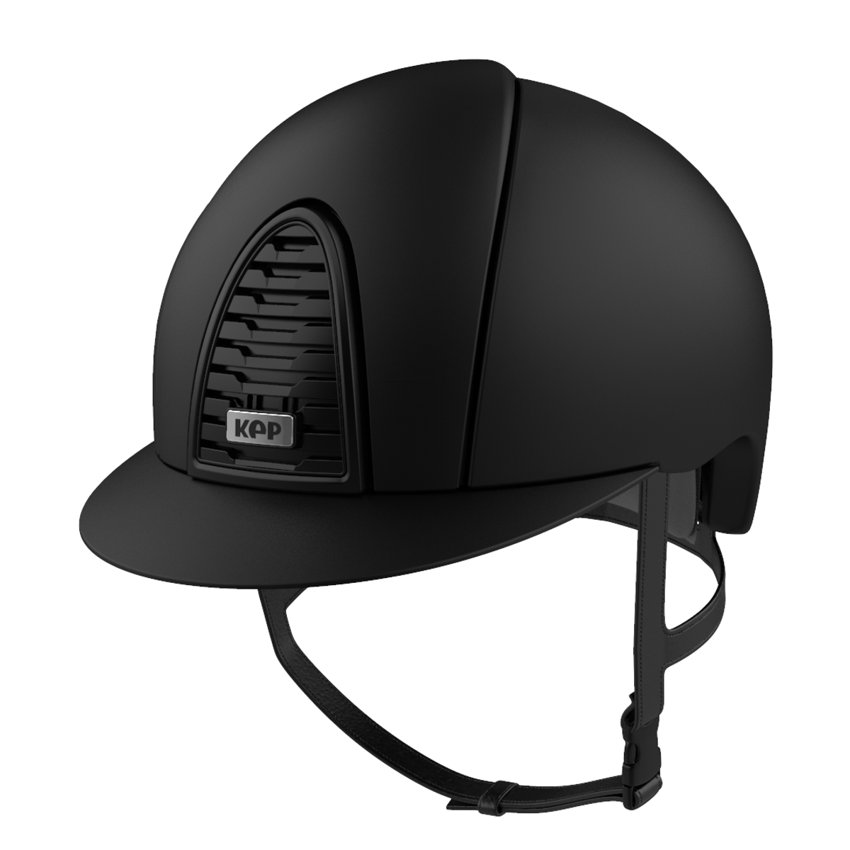KEP Black Cromo 2.0 Riding Hat - Medium Shell