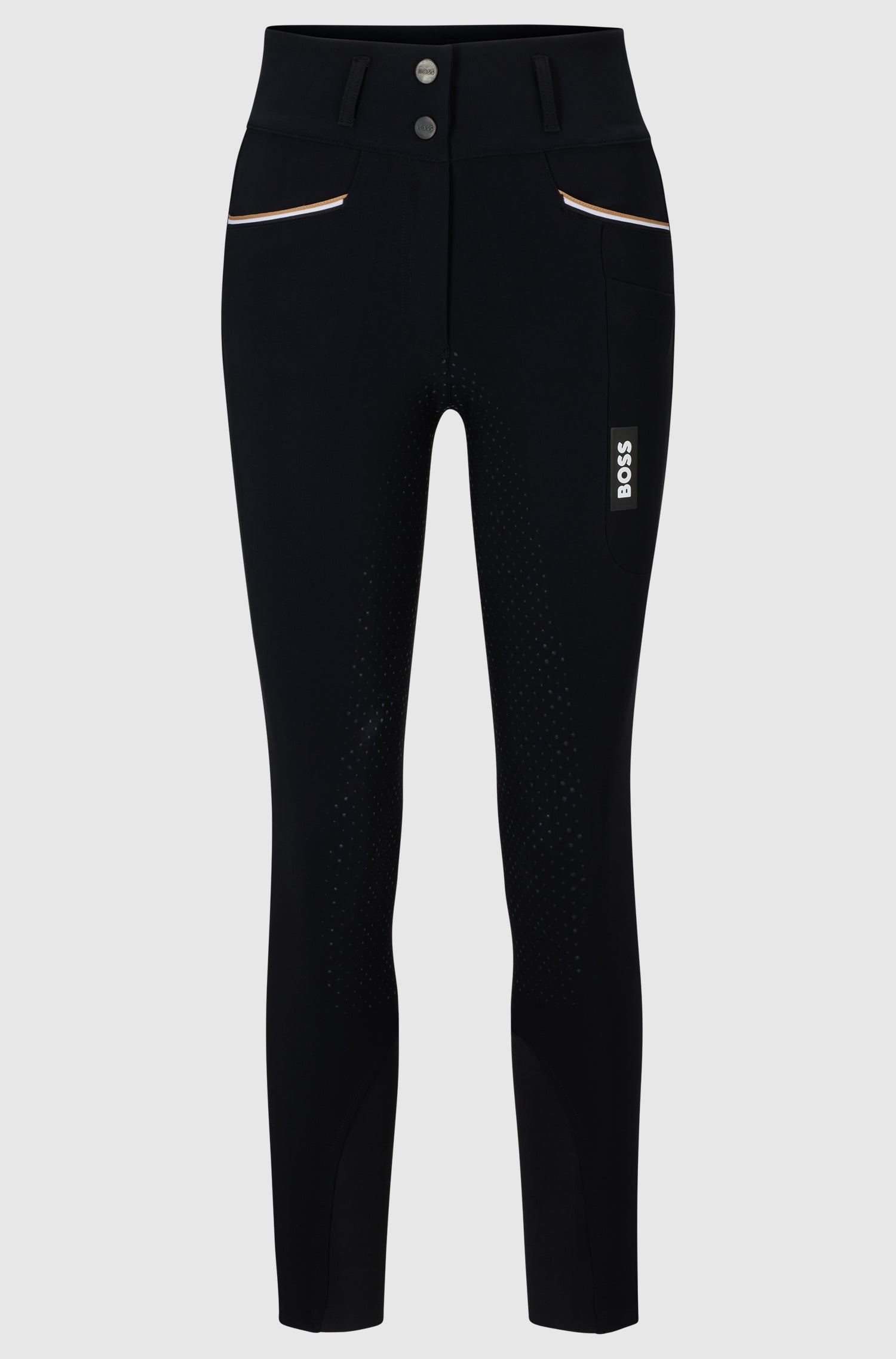 Boss Equestrian Hailey Full Grip Breeches Black