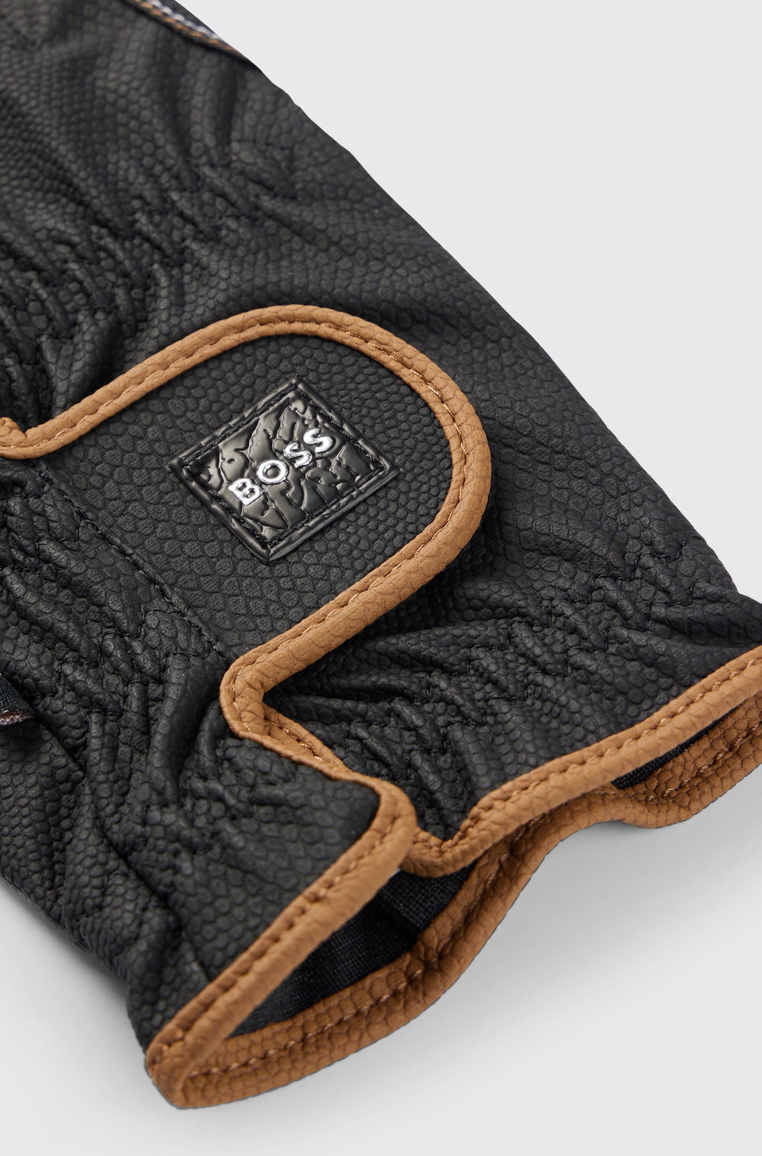Boss Equestrian Hybrid Riding Gloves Black