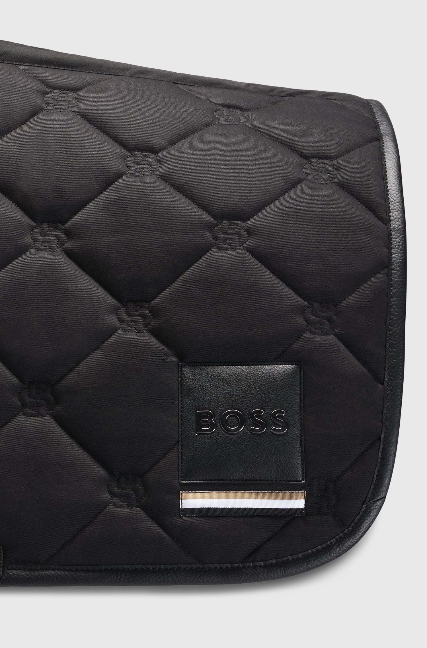 Boss Equestrian Saddle Pad Jump Solid Black