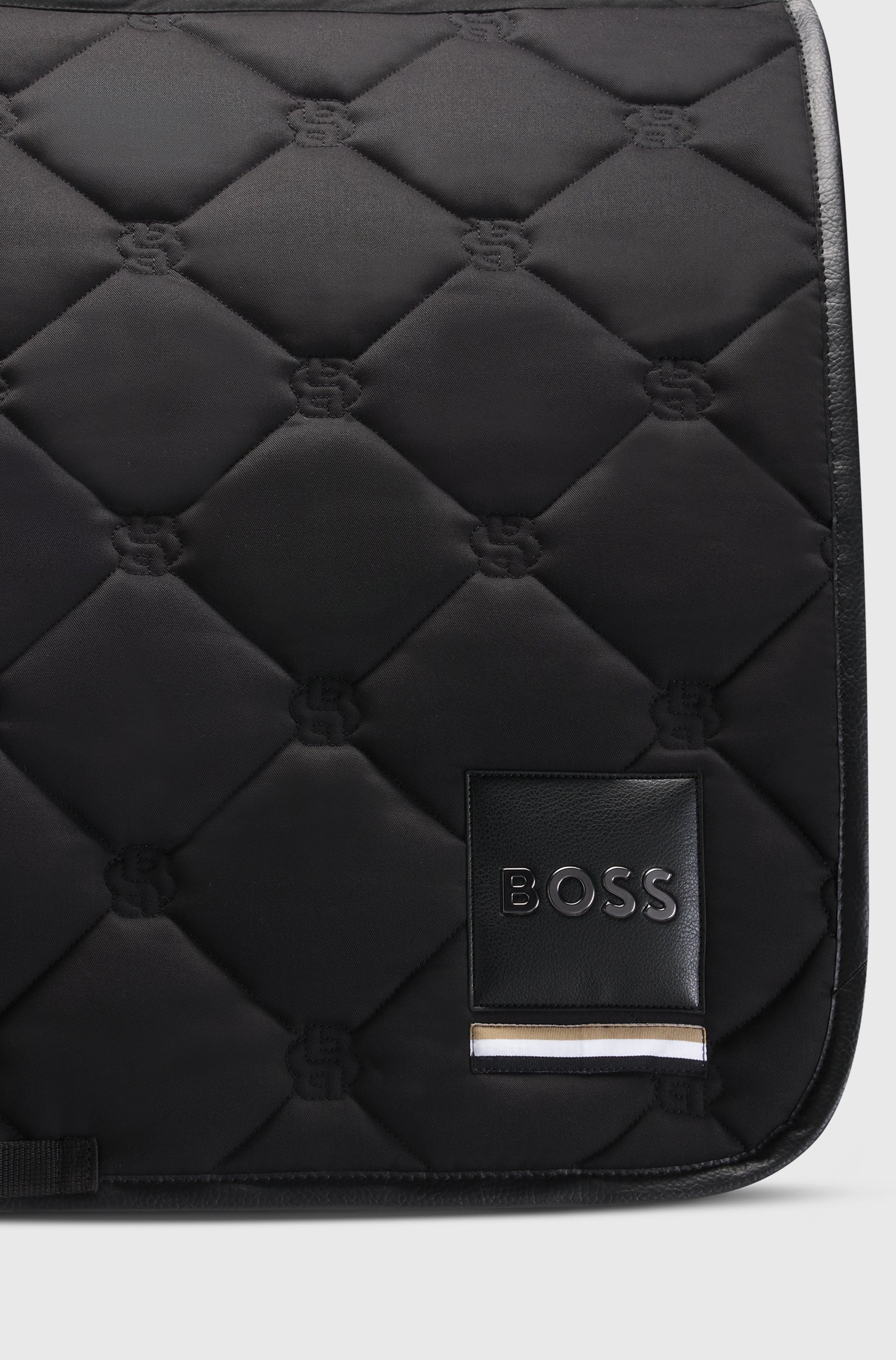 Boss Equestrian Saddle Pad Dressage Solid Black
