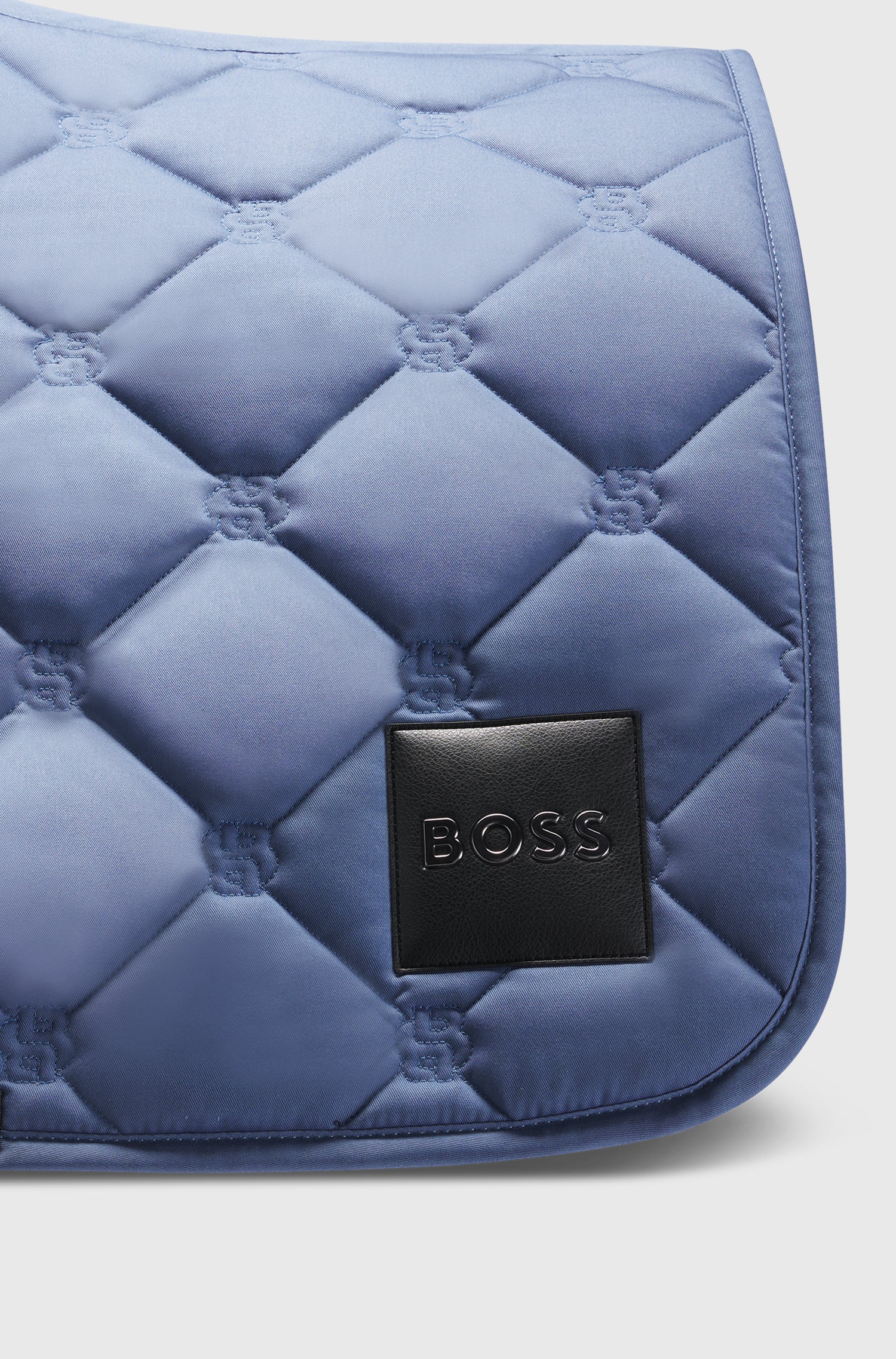 Boss Equestrian Saddle Pad Dressage Solid Blue Horizon