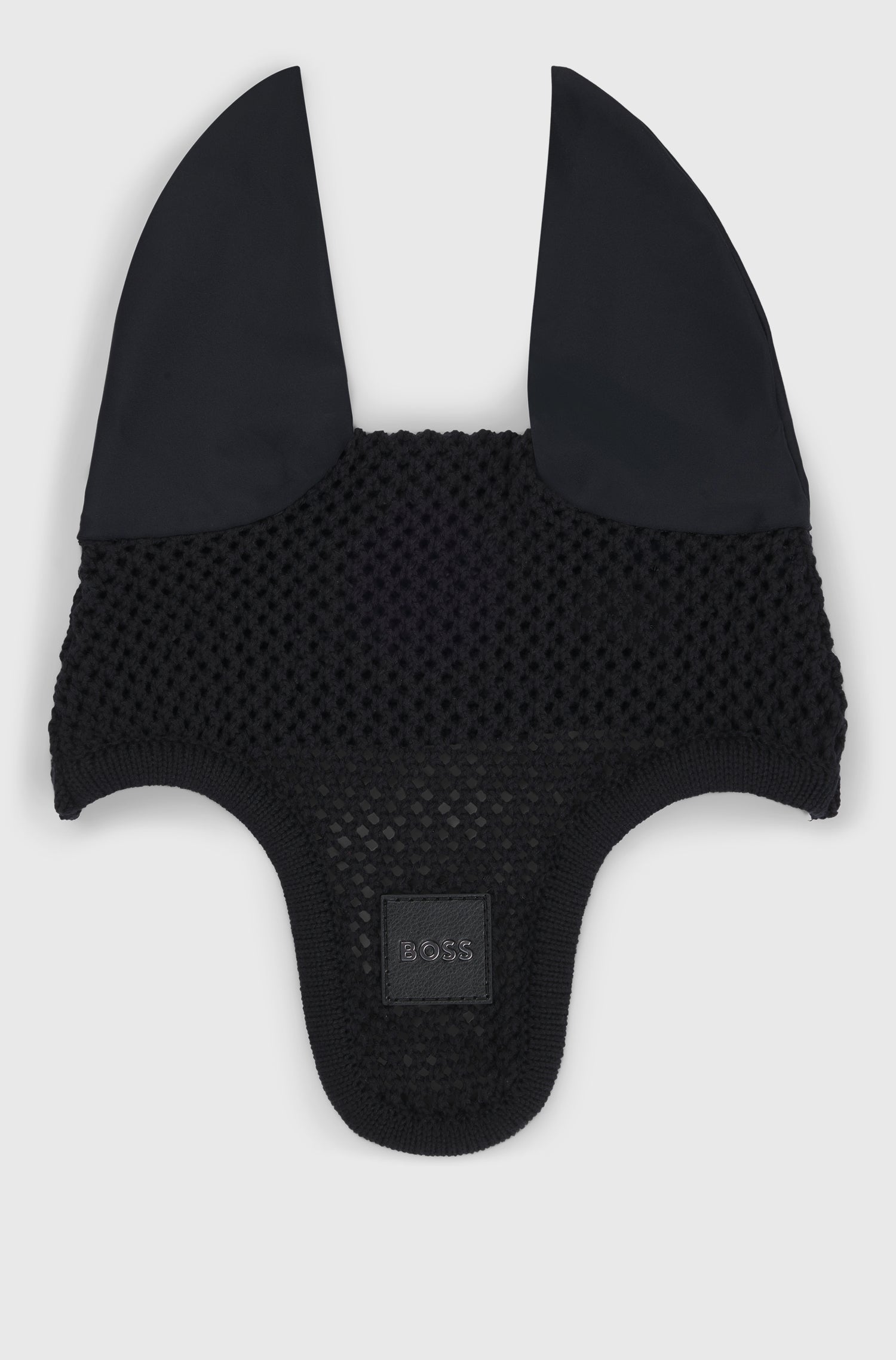 Boss Equestrian Monochrome Fly Veil Black