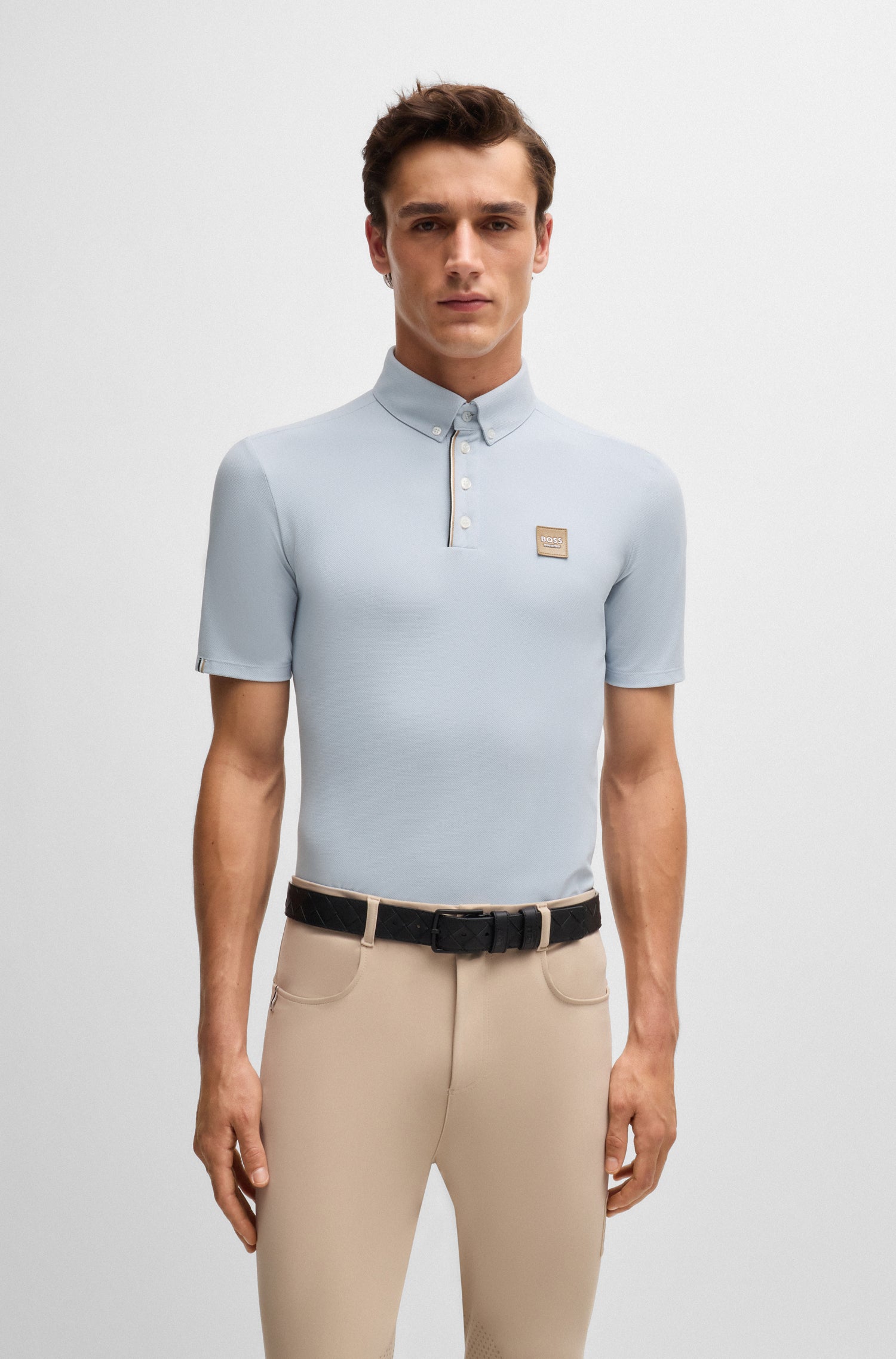 Boss Equestrian Matt Training Shirt Pique Niagara