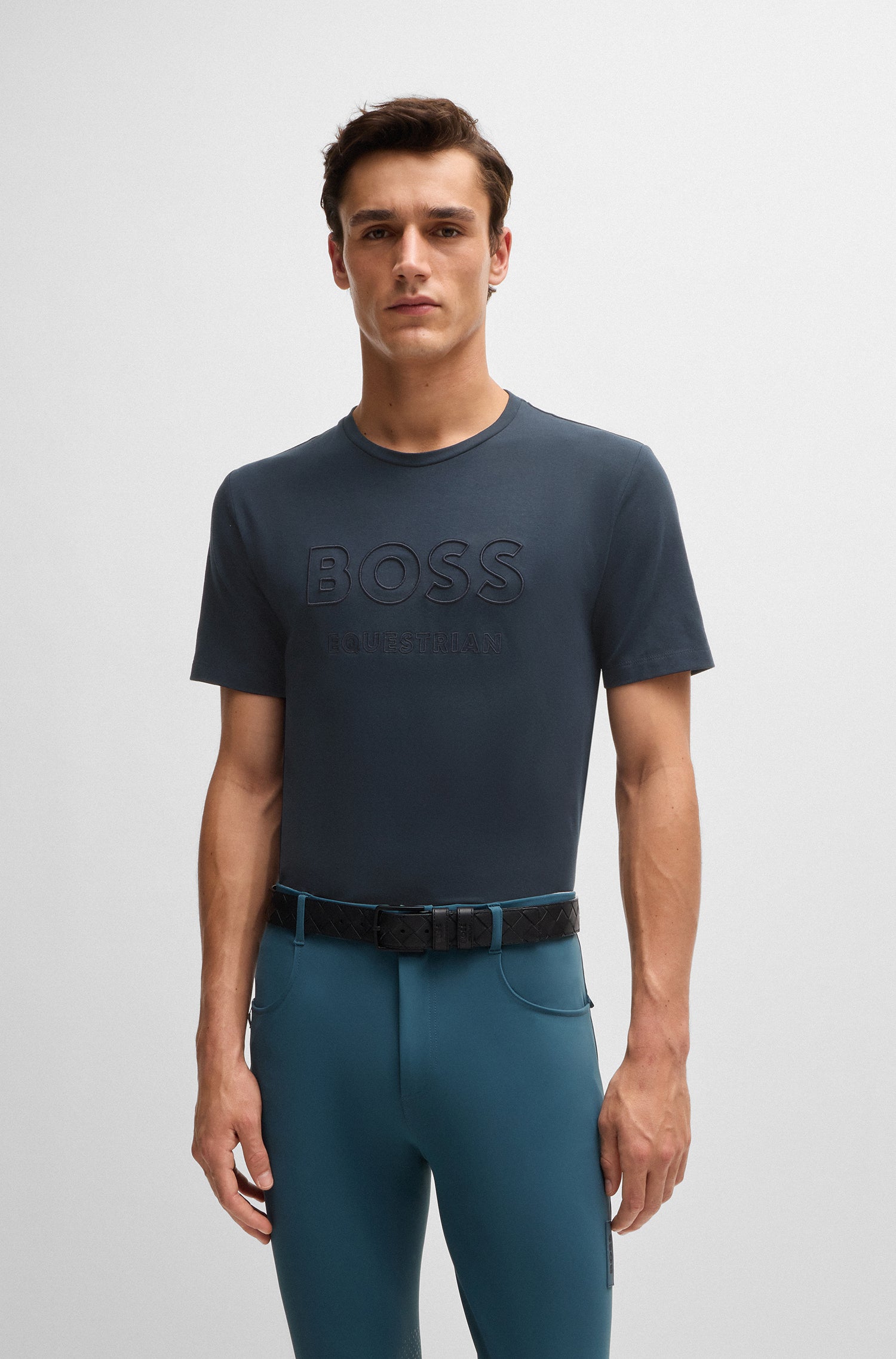 Boss Equestrian Pierce T - Shirt Sky Captain