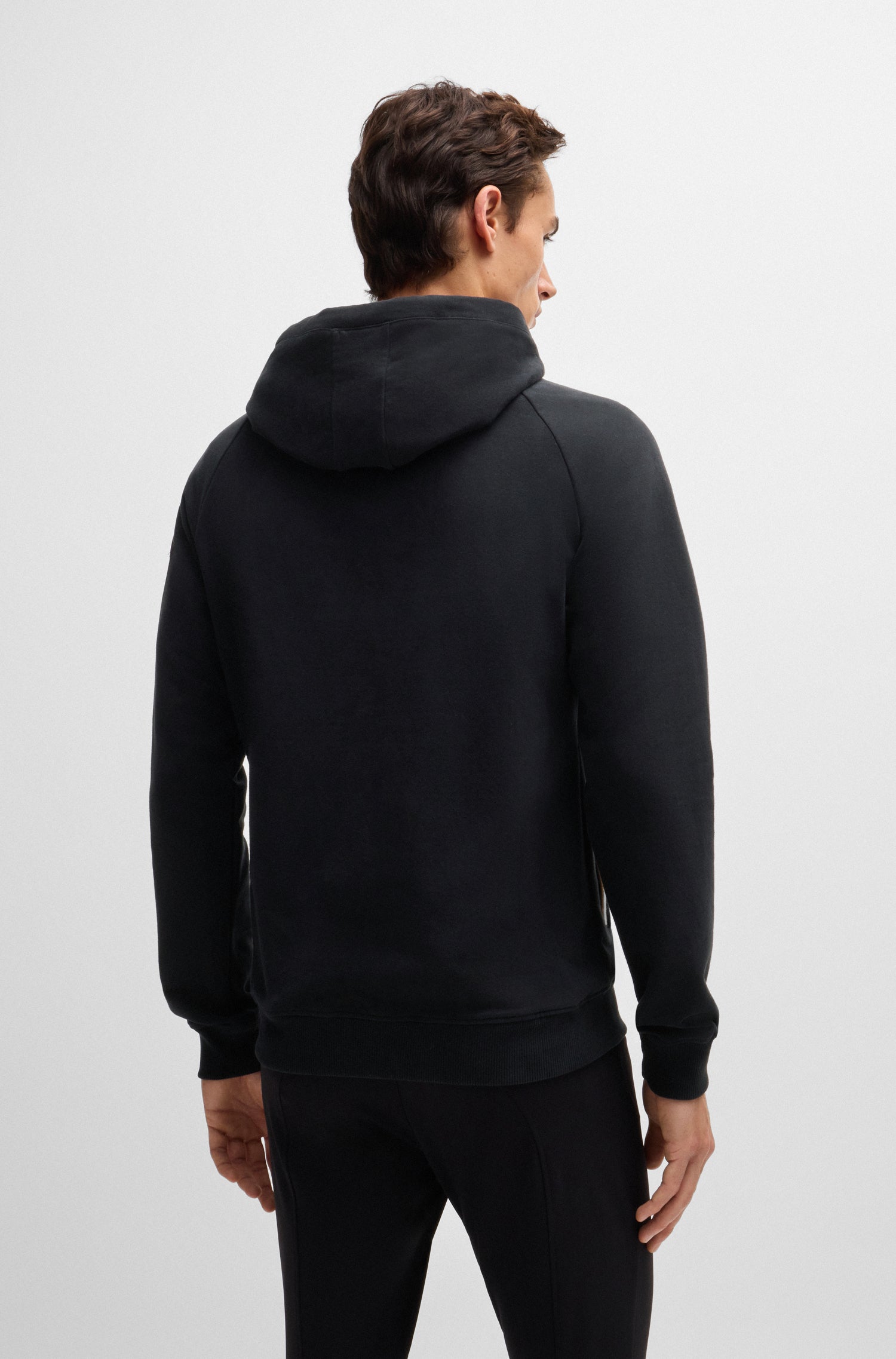 Boss Equestrian River Zip Hoodie Black
