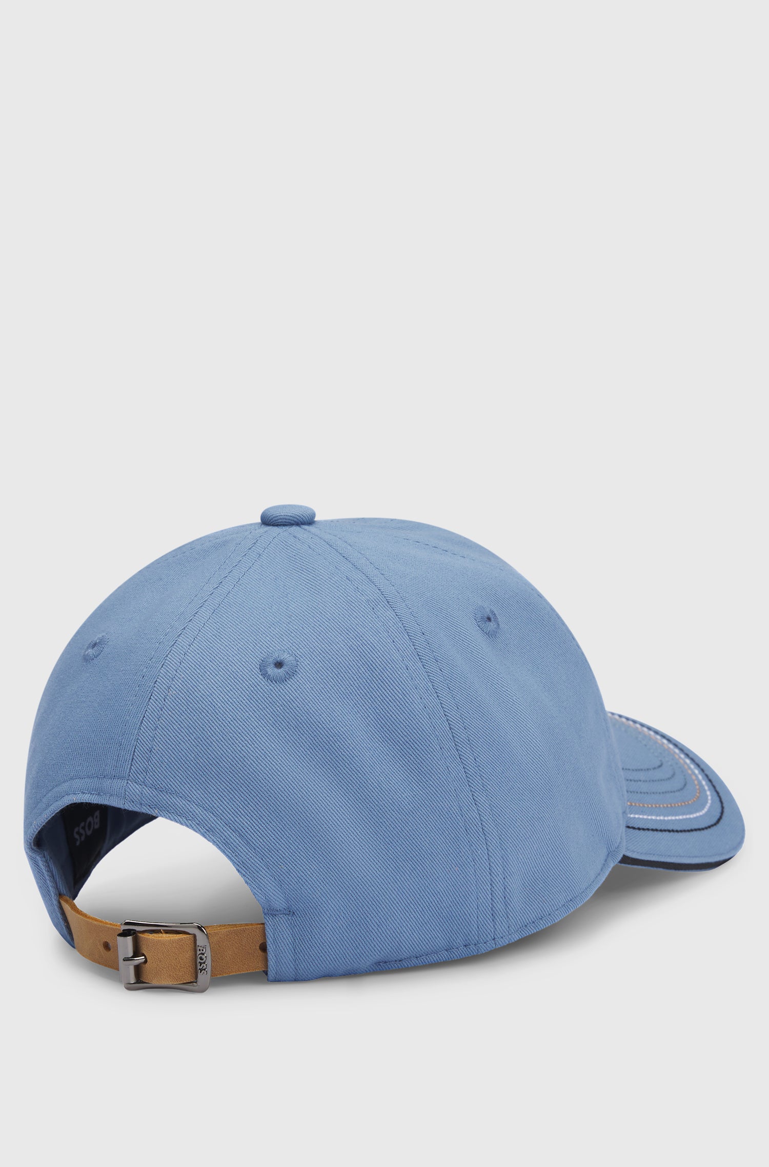 Boss Equestrian Cap Leather Vintage Patch Riviera