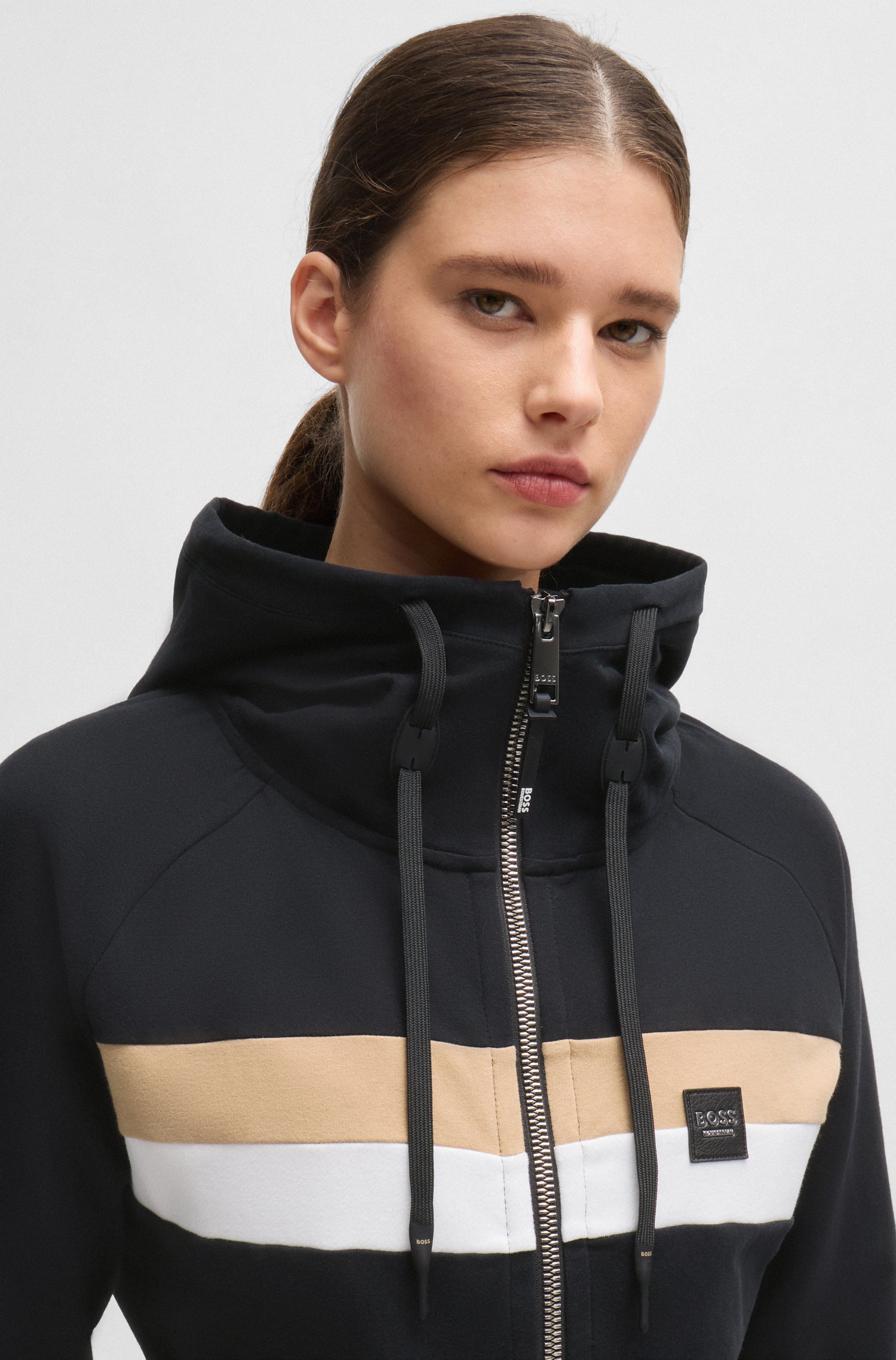 Boss Equestrian Riva Zip Hoodie Black