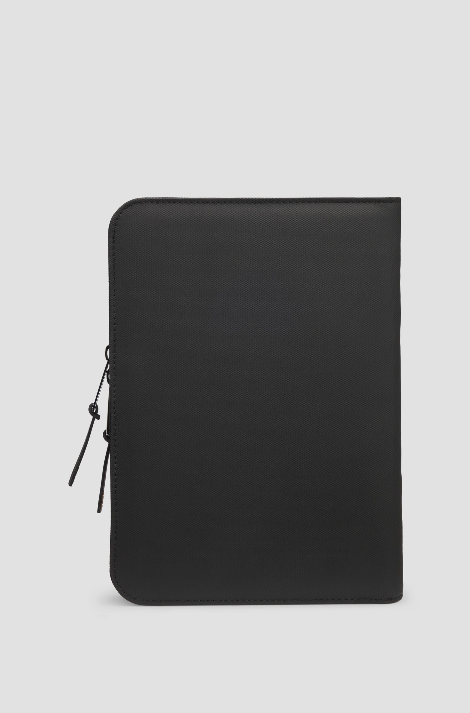 BOSS EQUESTRIAN EQUINE PASS FOLDER VEGAN LEATHER BLACK