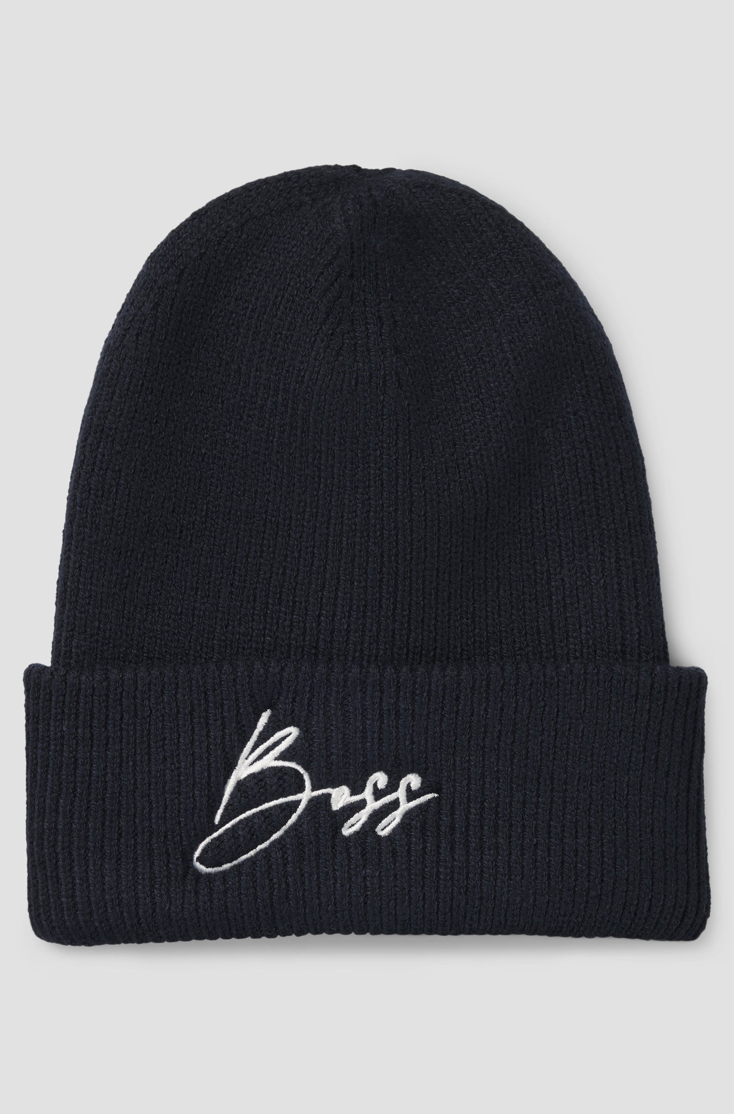 BOSS EQUESTRIAN BEANIE HIGH CUFF SKY CAPTAIN