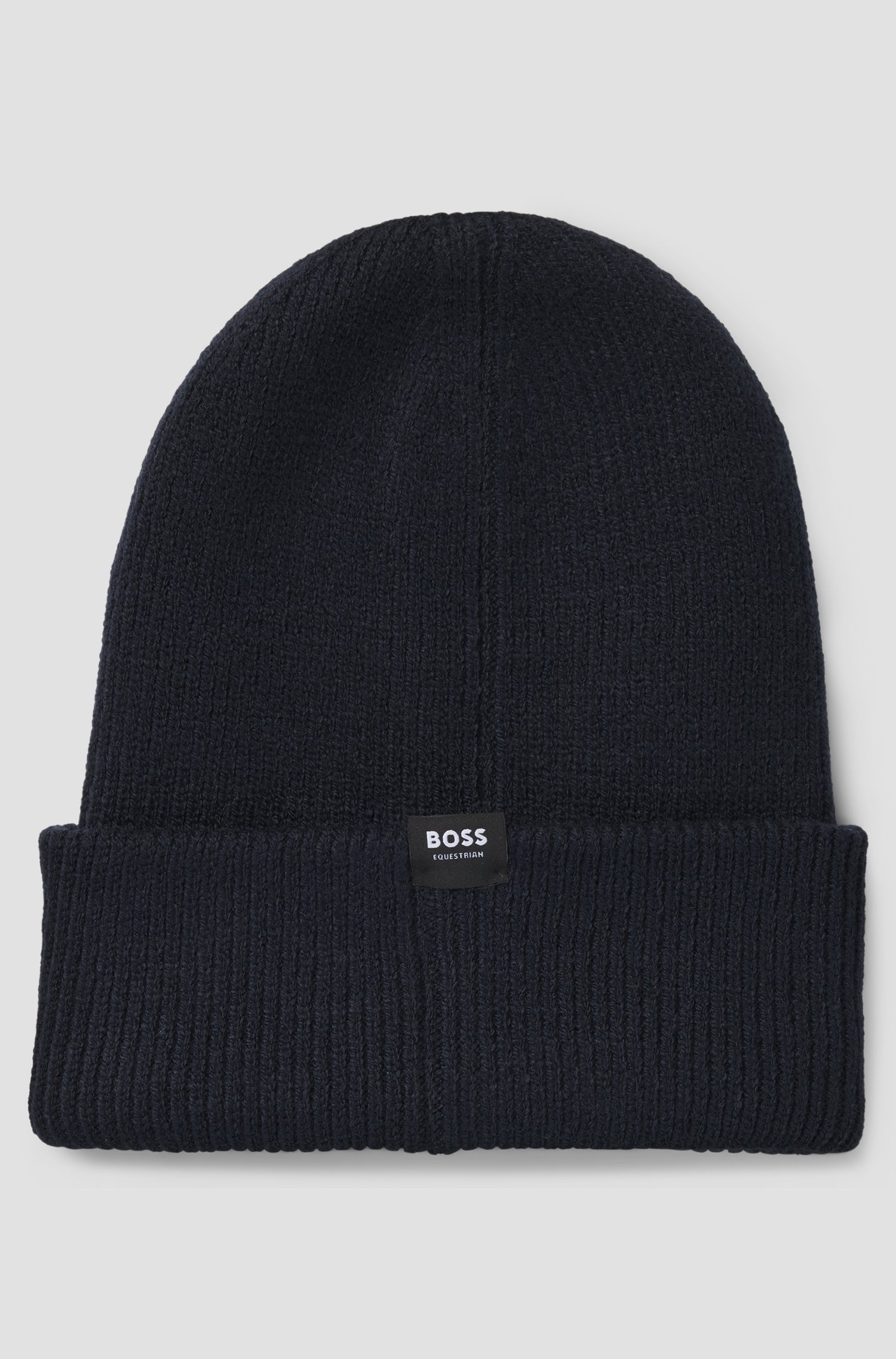 BOSS EQUESTRIAN BEANIE HIGH CUFF SKY CAPTAIN