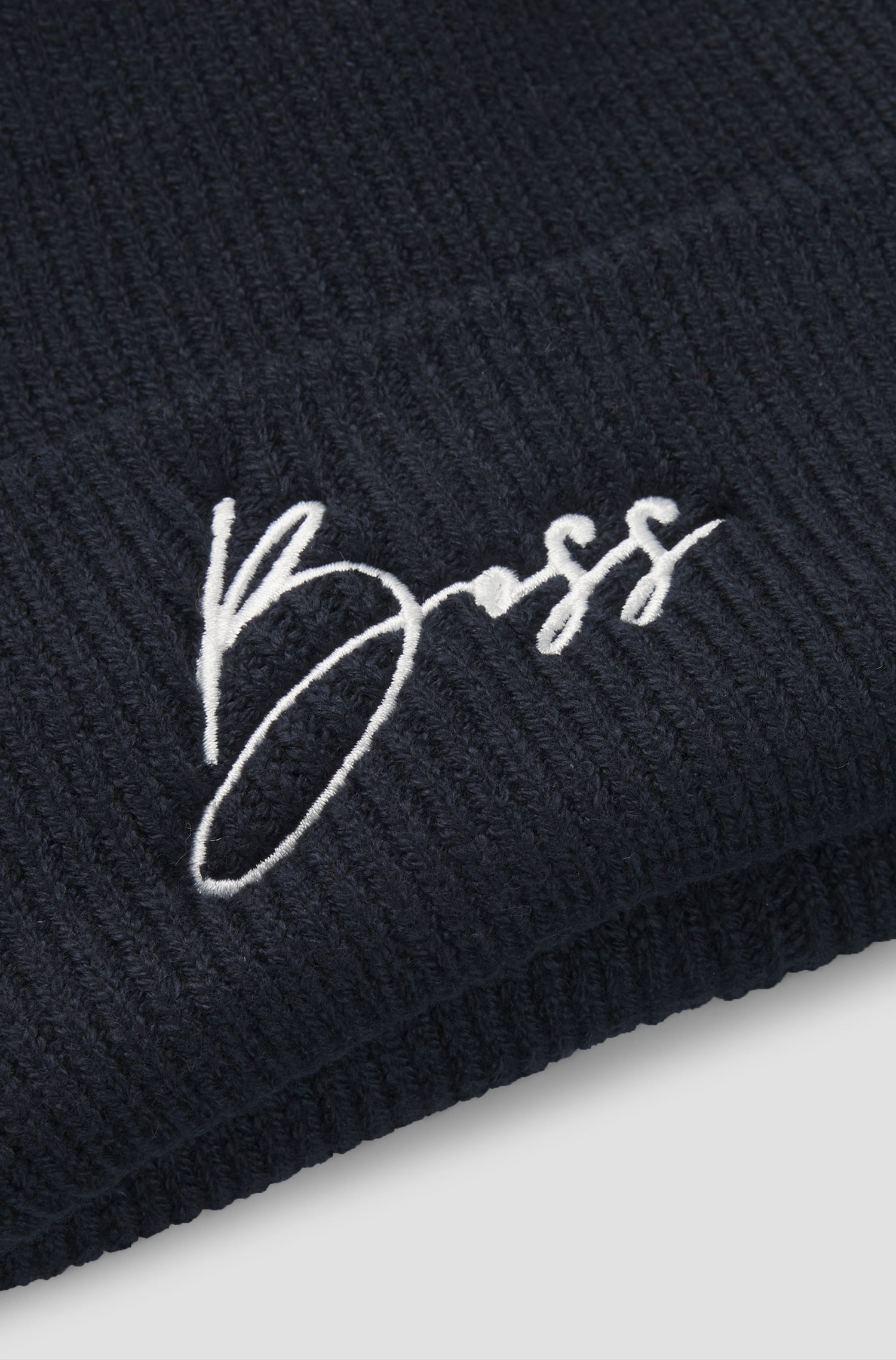 BOSS EQUESTRIAN BEANIE HIGH CUFF SKY CAPTAIN