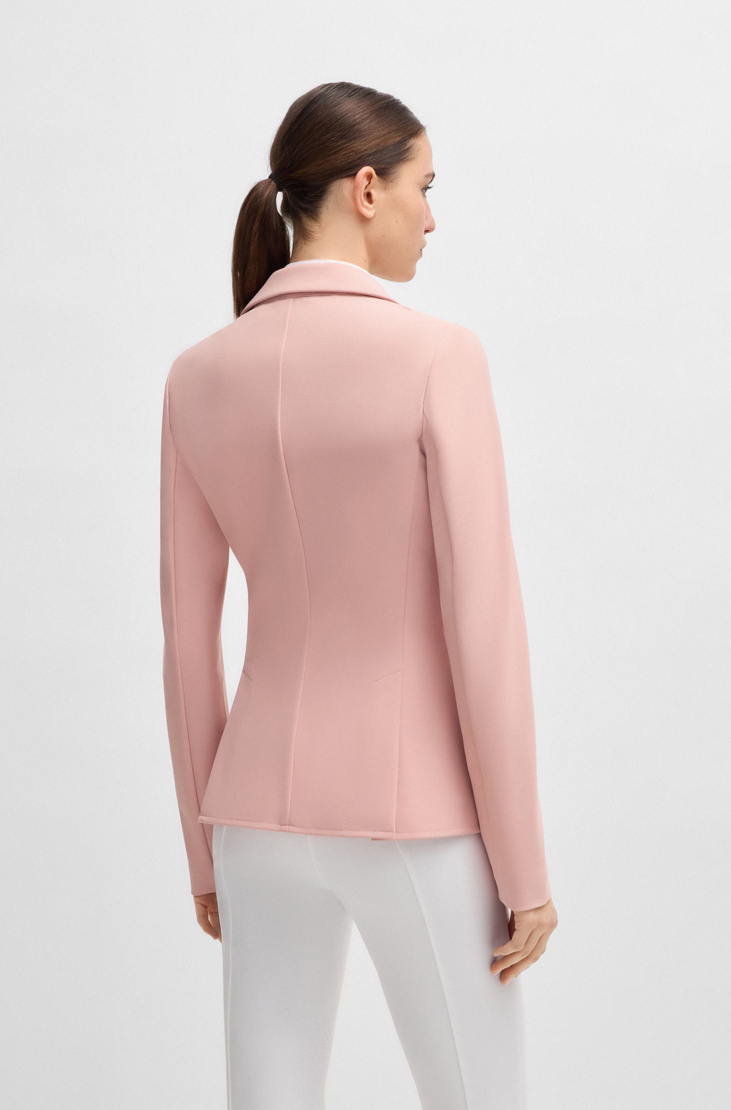 BOSS EQUESTRIAN ANNA SHOW JACKET CRYSTAL ROSE HAZE