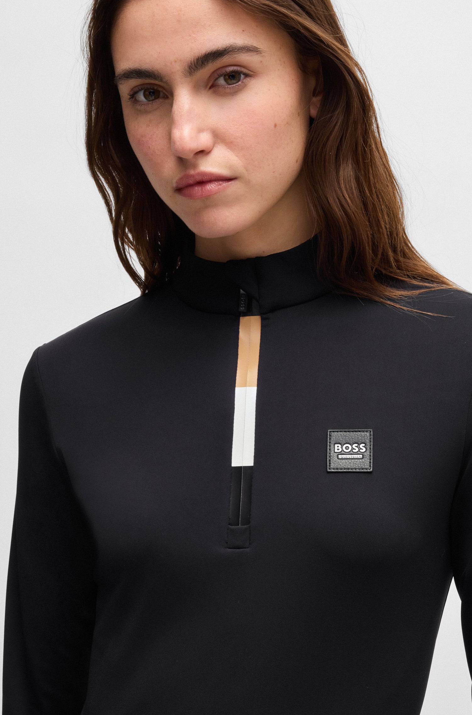 BOSS EQUESTRIAN MINOU TRAINING SHIRT BLACK