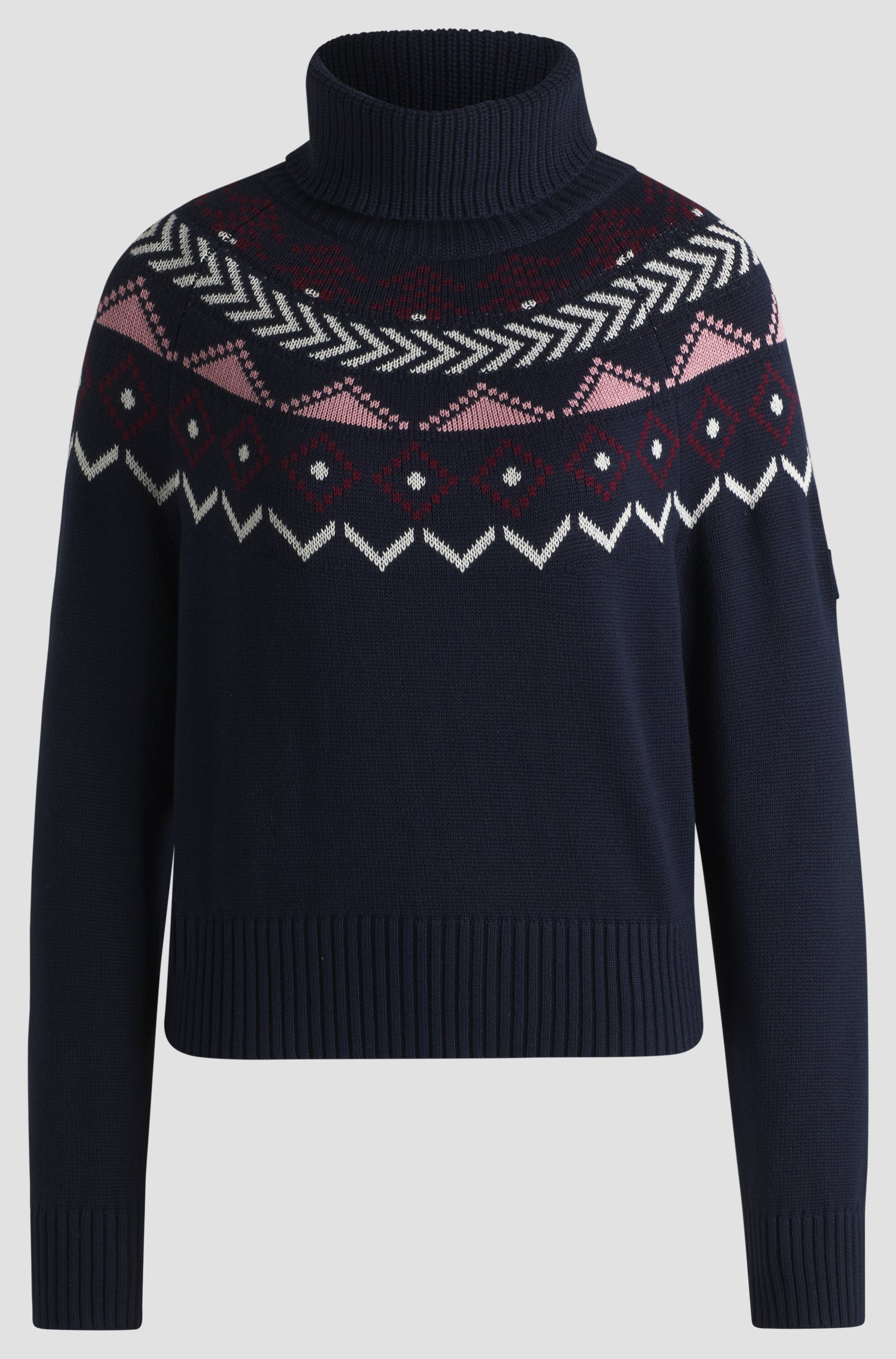 BOSS EQUESTRIAN ANUK KNITWEAR JUMPER  NORWAY SKY CAPTAIN