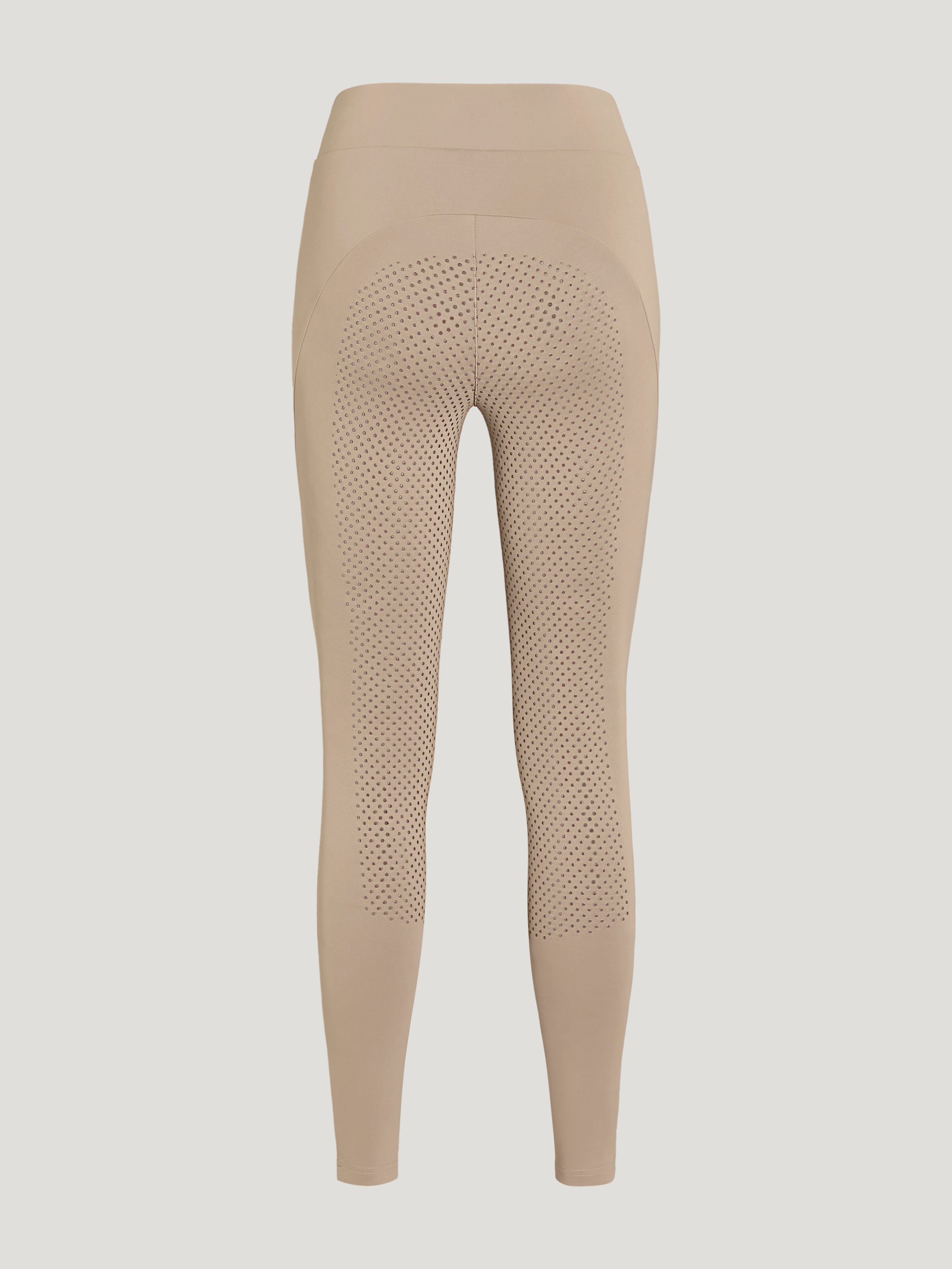 Tommy Hilfiger Equestrian Elmira All-Year Full Grip Leggings BEIGE