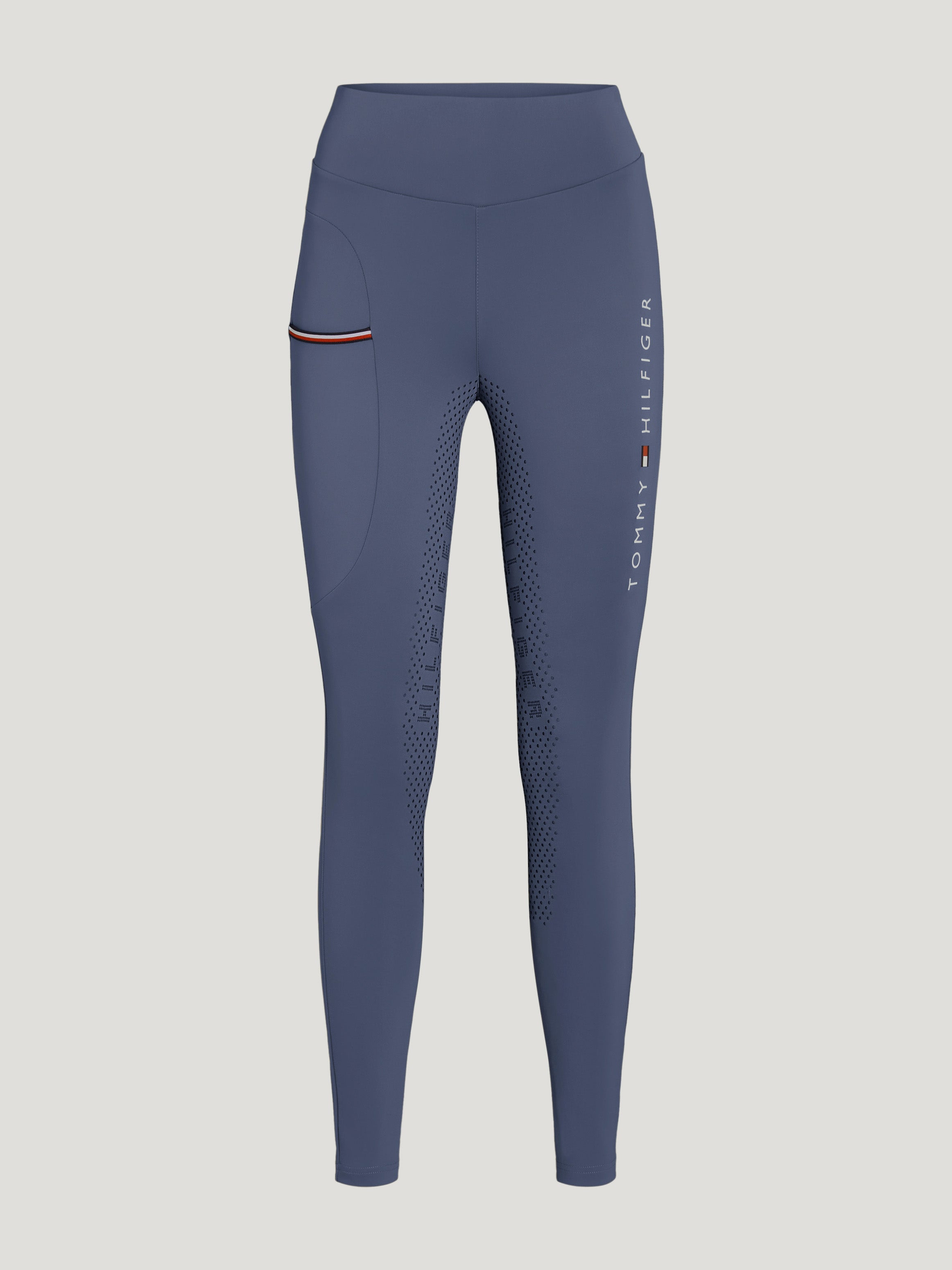 Tommy Hilfiger Equestrian Elmira All-Year Full Grip Leggings FADED INDIGO