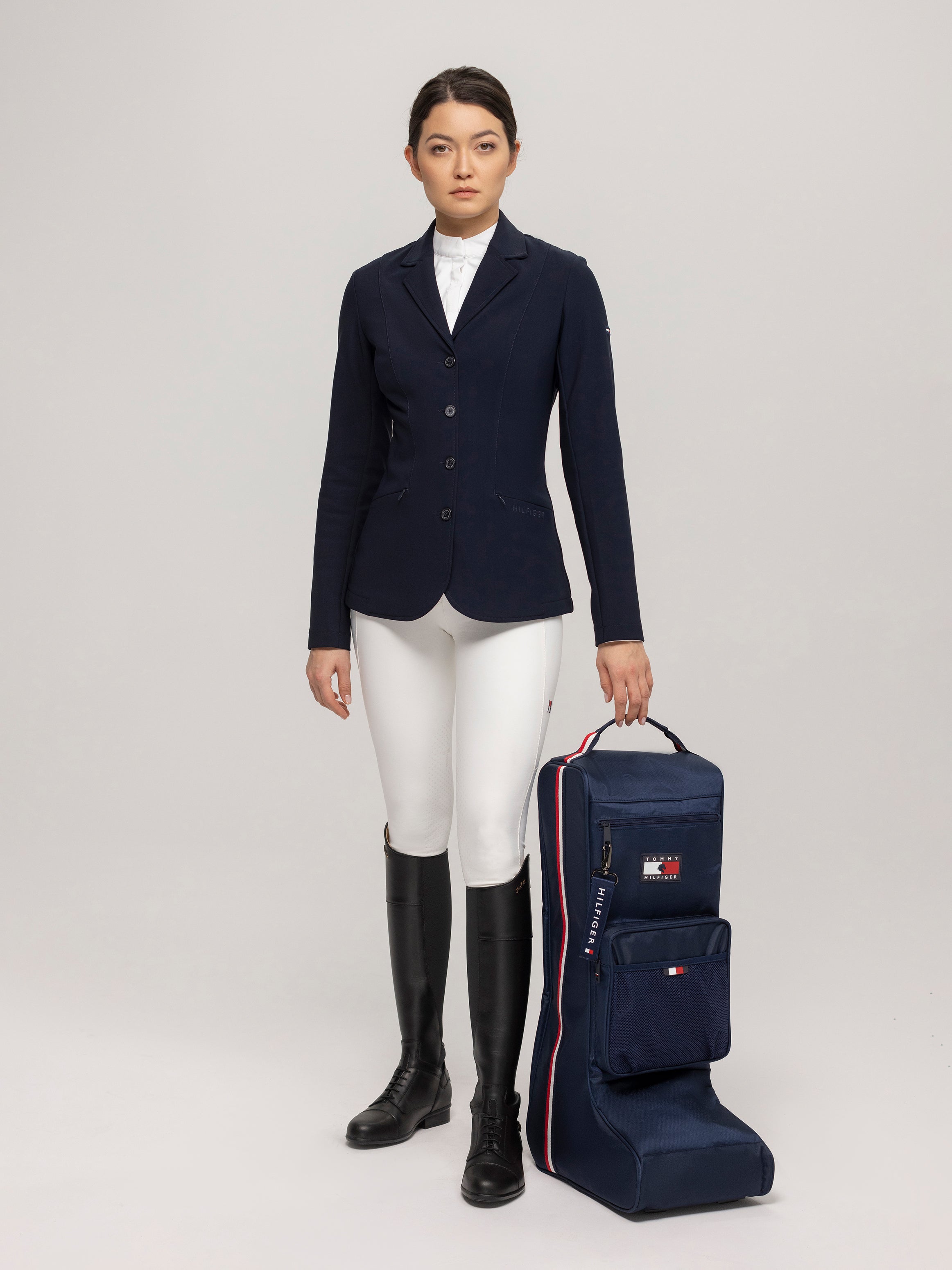 Tommy Hilfiger Equestrian Buffalo Boot Bag - Desert Sky