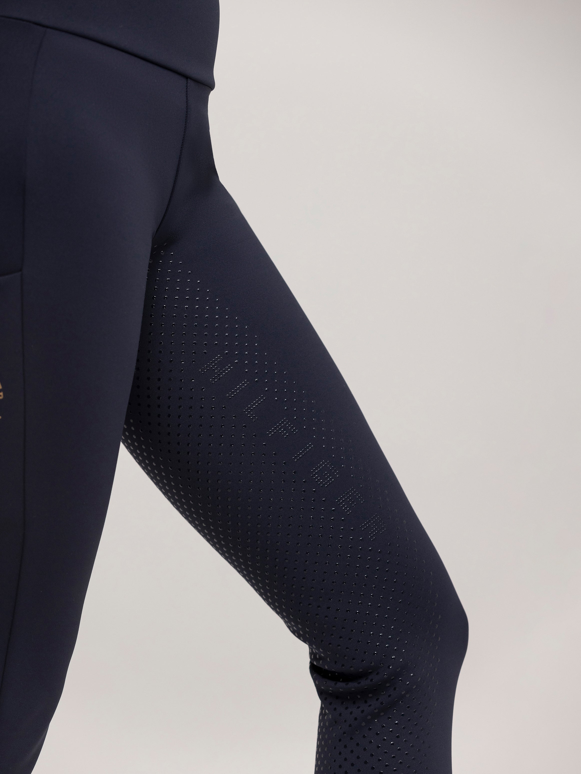 Tommy Hilfiger Equestrian Delaware Highwaist Full Grip Leggings DESERT SKY