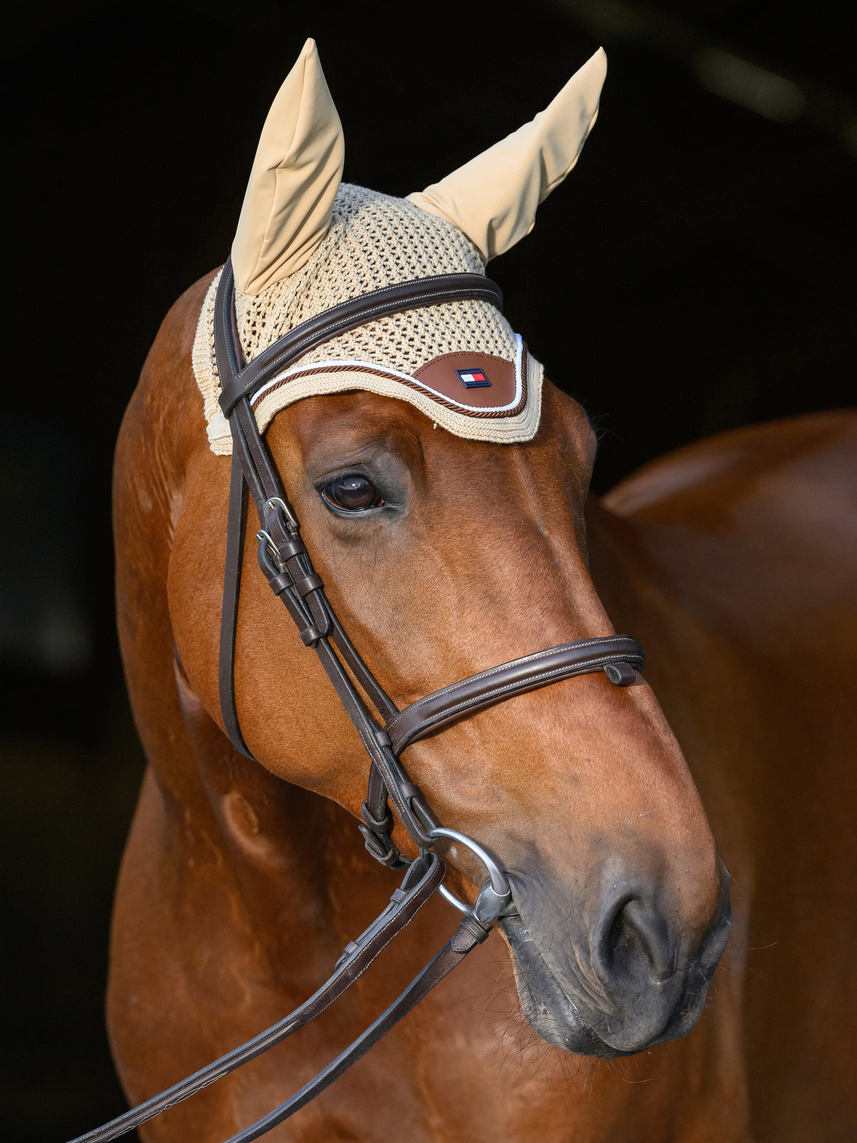 Tommy Hilfiger Equestrian Princeton Fly Hood - BEIGE