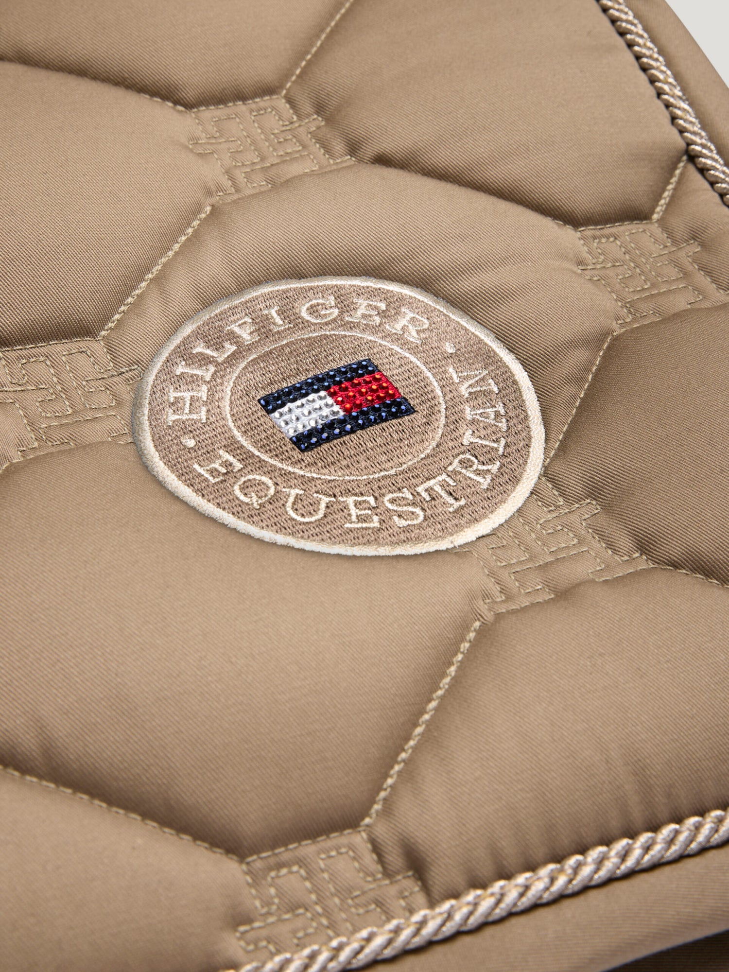 Tommy Hilfiger Equestrian Liberty Dressage Saddle Pad - TAUPE