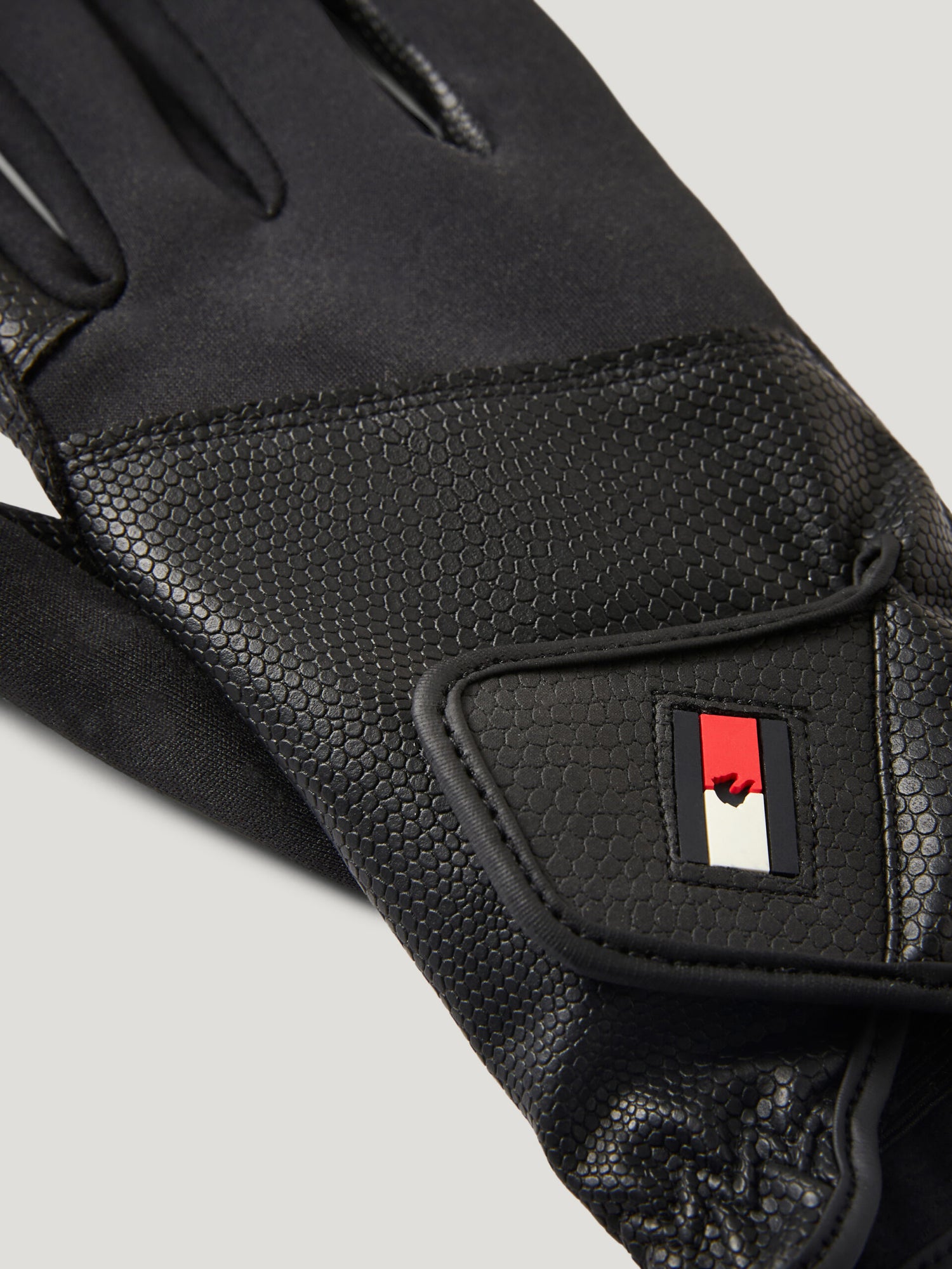 Tommy Hilfiger Equestrian Bryce Winter Riding Gloves - BLACK