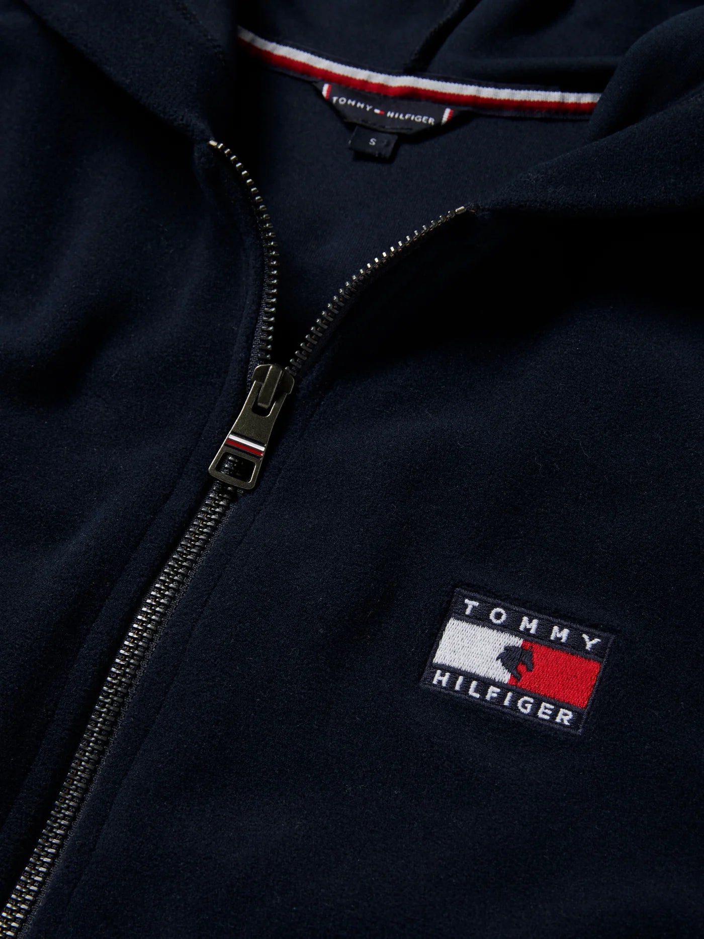 Tommy Hilfiger Equestrian Whitney Fleece Zip Sweatshirt - Desert Sky