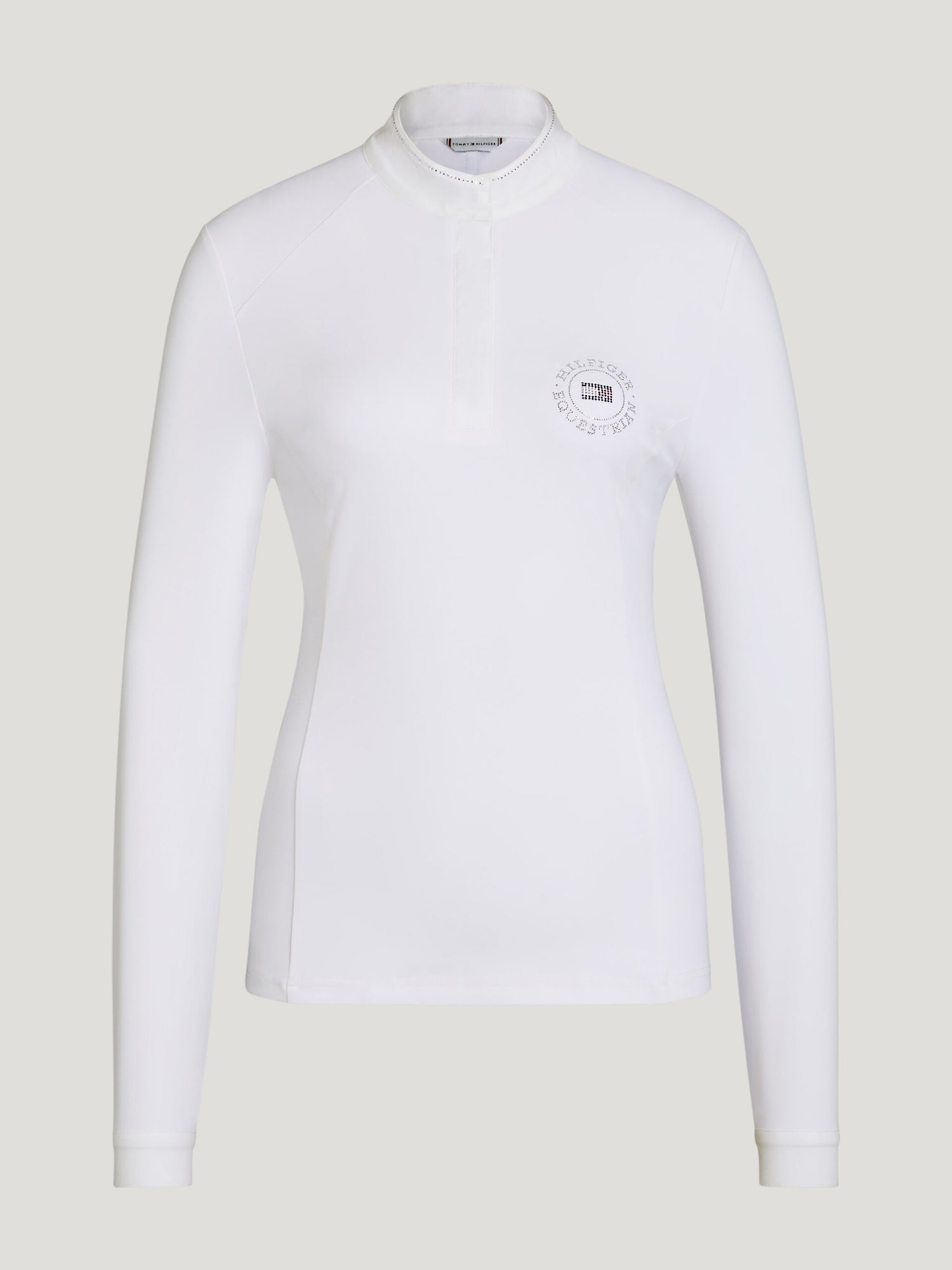 Tommy Hilfiger Equestrian Taylor Rhinestone Show Shirt