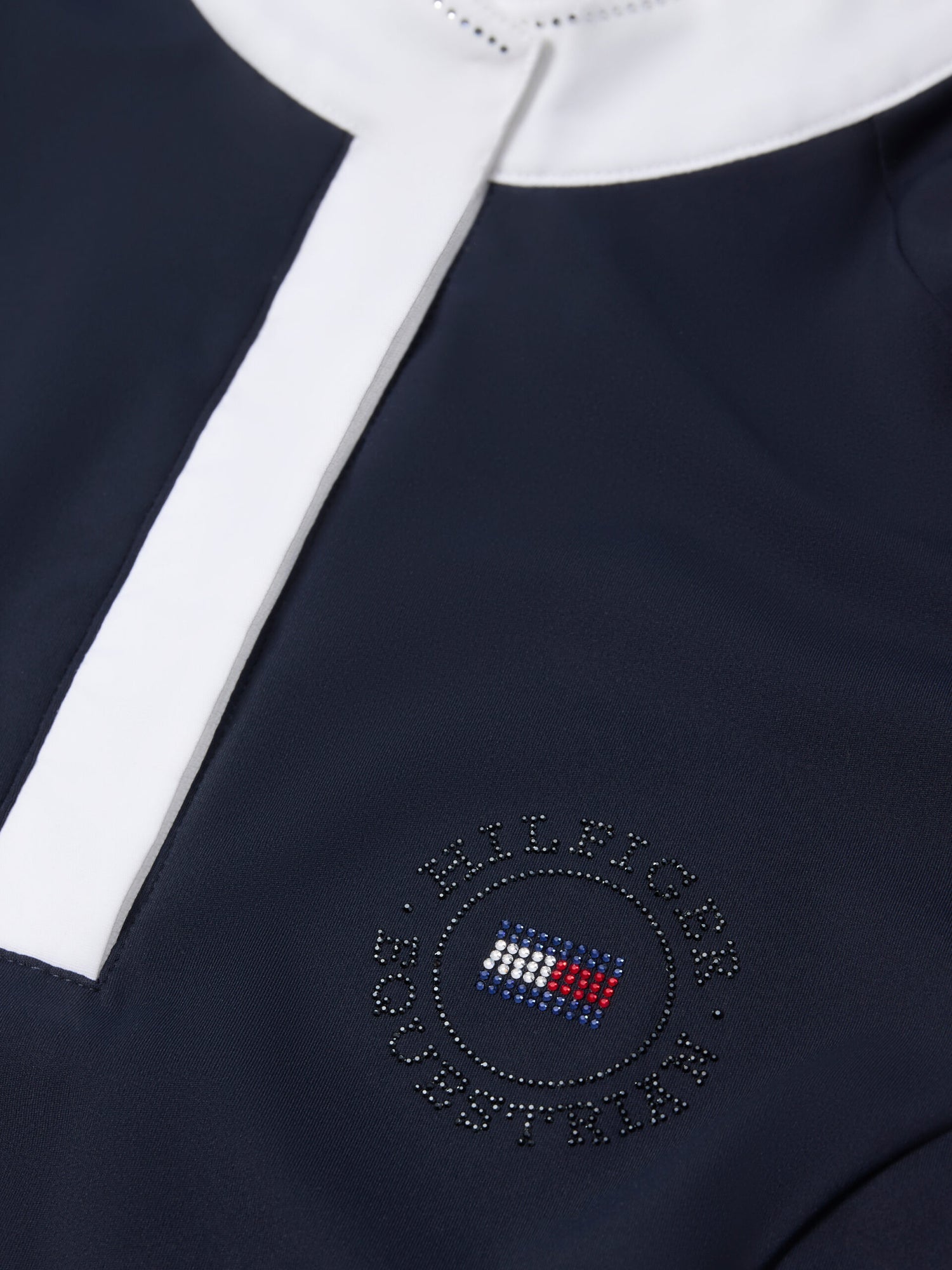 Tommy Hilfiger Equestrian Taylor Rhinestone Show Shirt