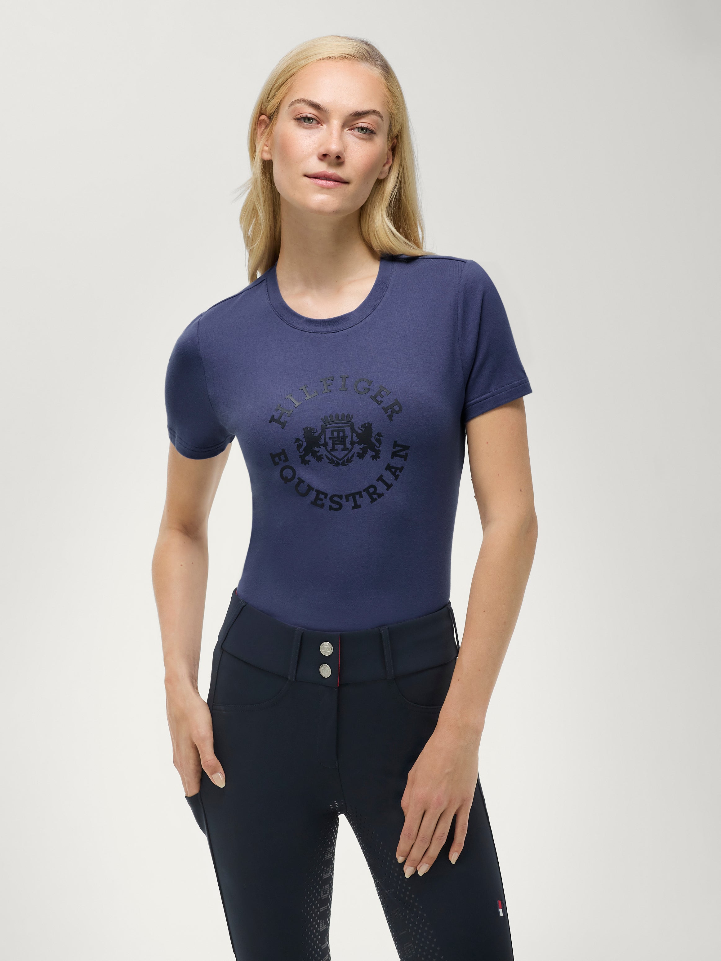 Tommy Hilfiger Equestrian Pasadena T-Shirt FADED INDIGO