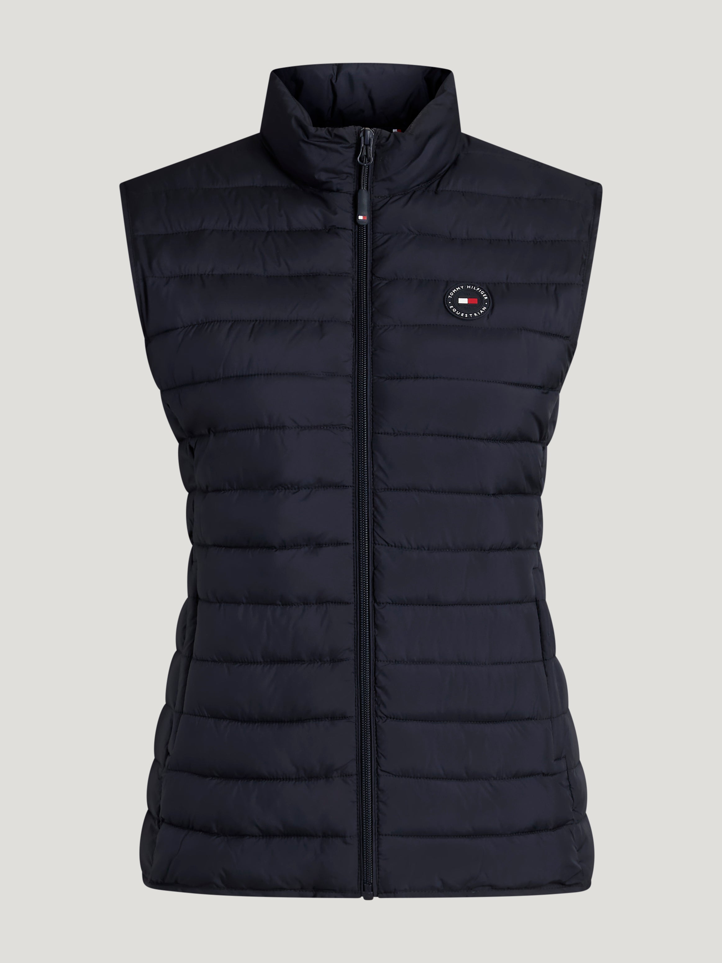 Tommy Hilfiger Equestrian Serano Quilted Vest DESERT SKY