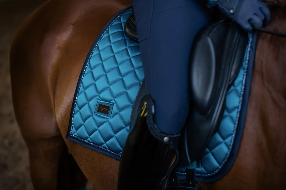 Equestrian Stockholm Aurora Blue Saddle-pad