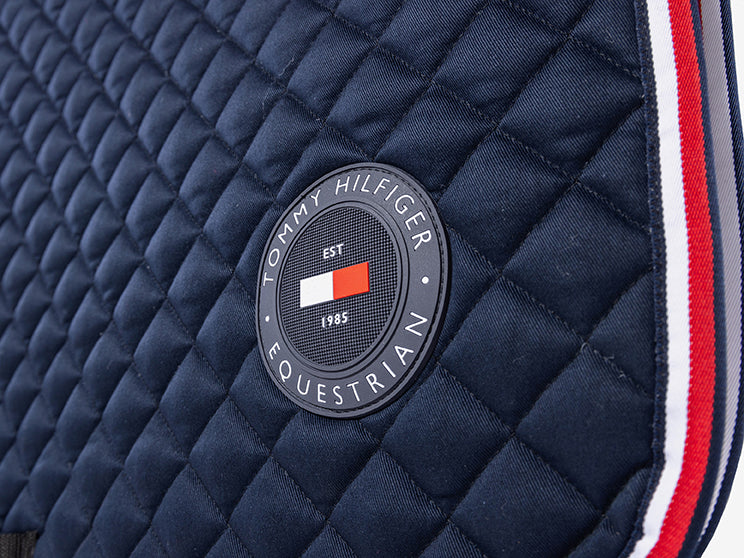 Tommy Hilfiger Global Waffle Dressage Saddle-pad - Desert Sky