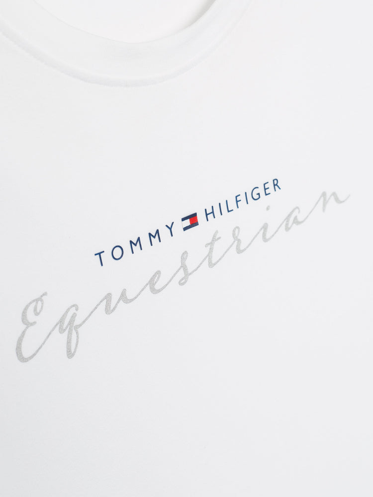 Tommy Hilfiger Equestrian Brooklyn Short Sleeve Graphic T-Shirt TH OPTIC WHITE