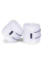 Equestrian Stockholm White Blue/Meadow Bandages