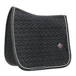 Kentucky Horsewear Velvet Dressage Saddle-pad - Black