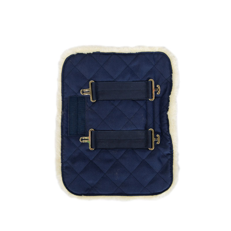 Kentucky Chest Expander Quilted with Sheepskin - Black &amp; Navy