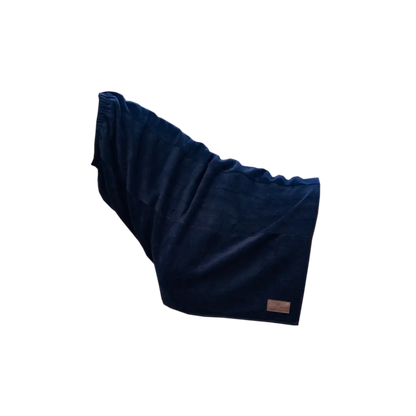 Kentucky Fleece Scarf Heavy - Navy &amp; Black
