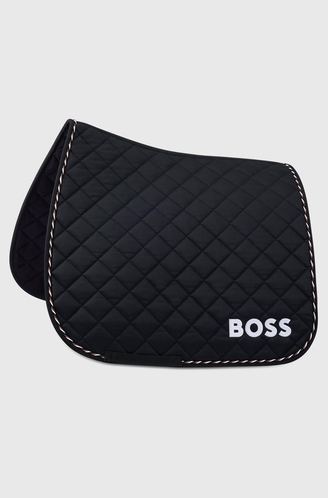 Boss Equestrian Signature Dressage Saddle-pad - Black
