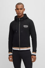 Boss Equestrian AW23 Men's River Hoodie - Black