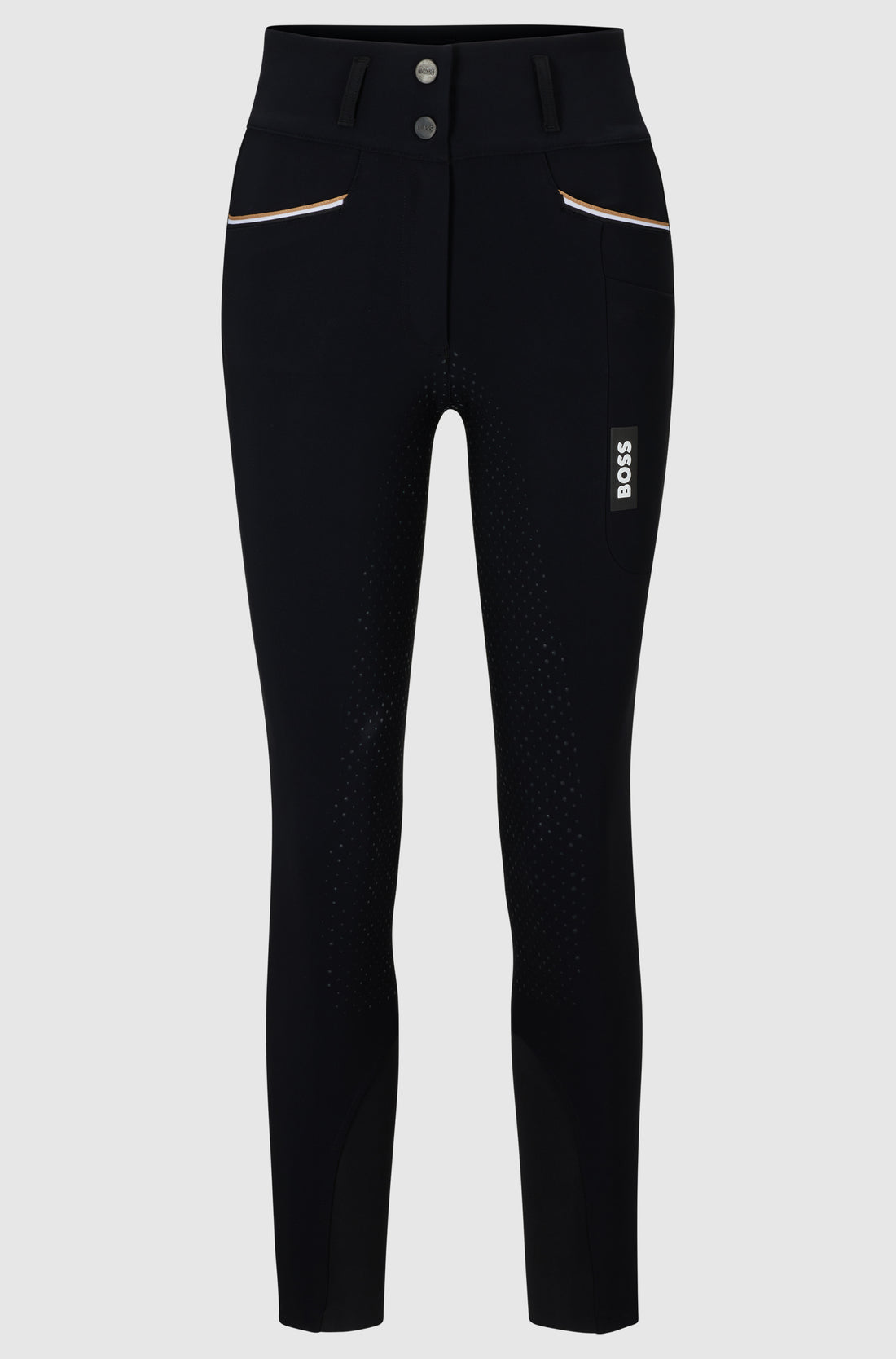 Boss Equestrian Hailey Full Grip Breeches Black