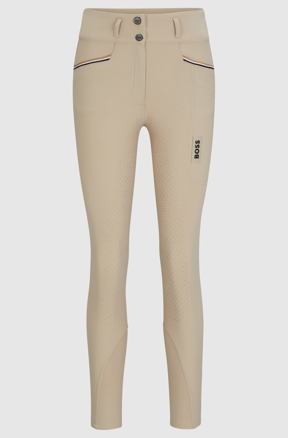 Boss Equestrian Hailey Full Grip Breeches Beige