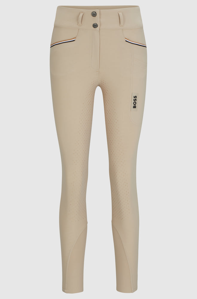 Boss Equestrian Hailey Full Grip Breeches Beige