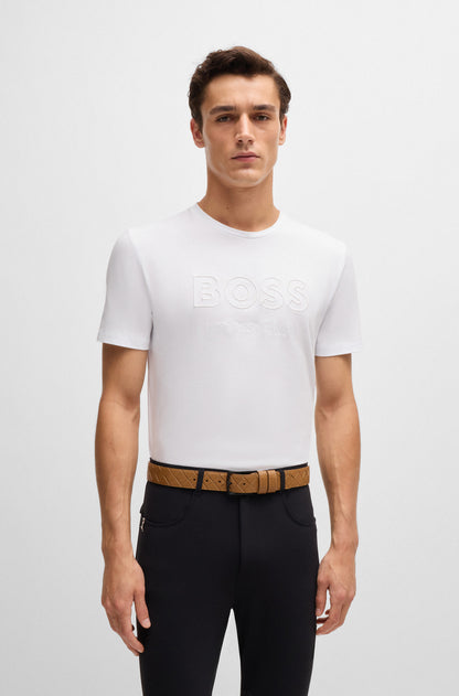 Boss Equestrian Belt Cable Camel