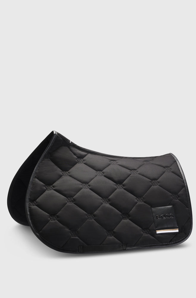 Boss Equestrian Saddle Pad Jump Solid Black