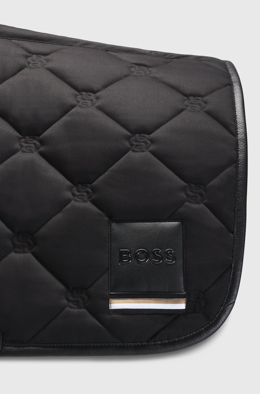 Boss Equestrian Saddle Pad Jump Solid Black