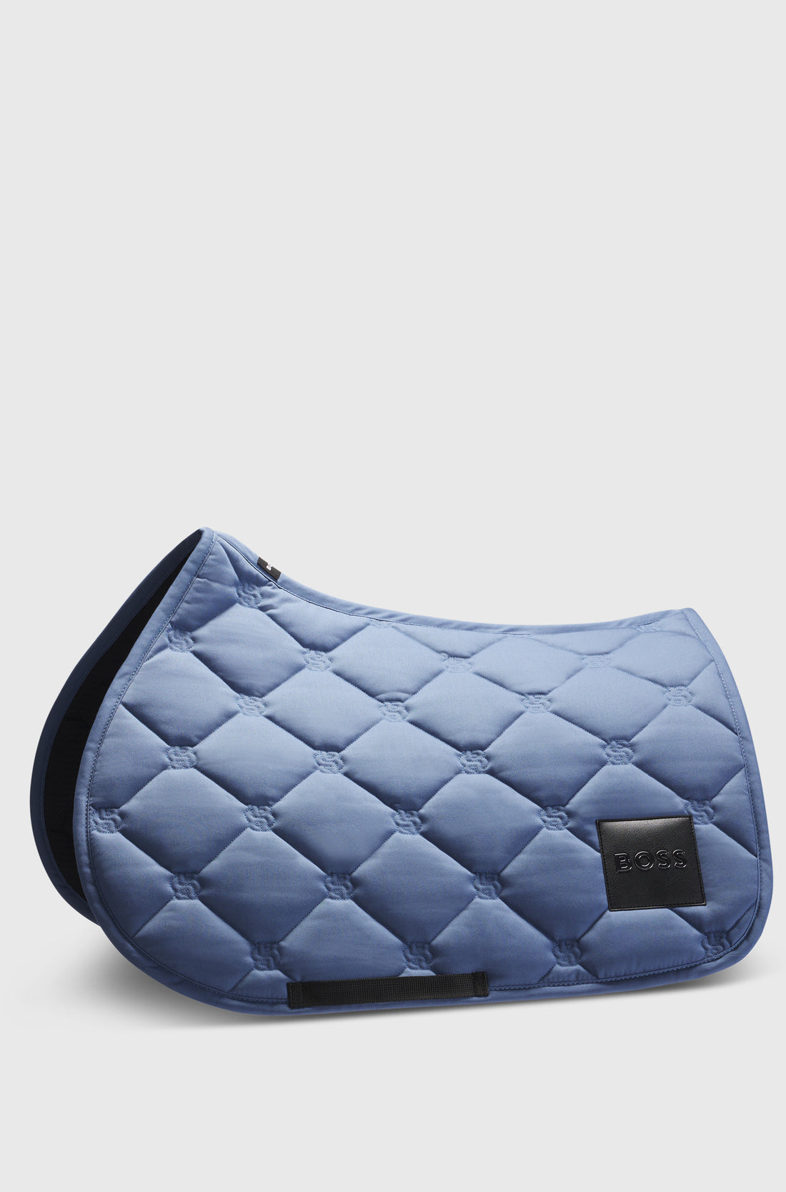 Boss Equestrian Saddle Pad Jump Solid Blue Horizon