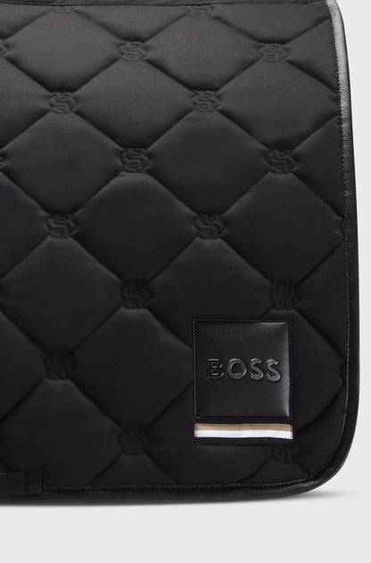 Boss Equestrian Saddle Pad Dressage Solid  Black