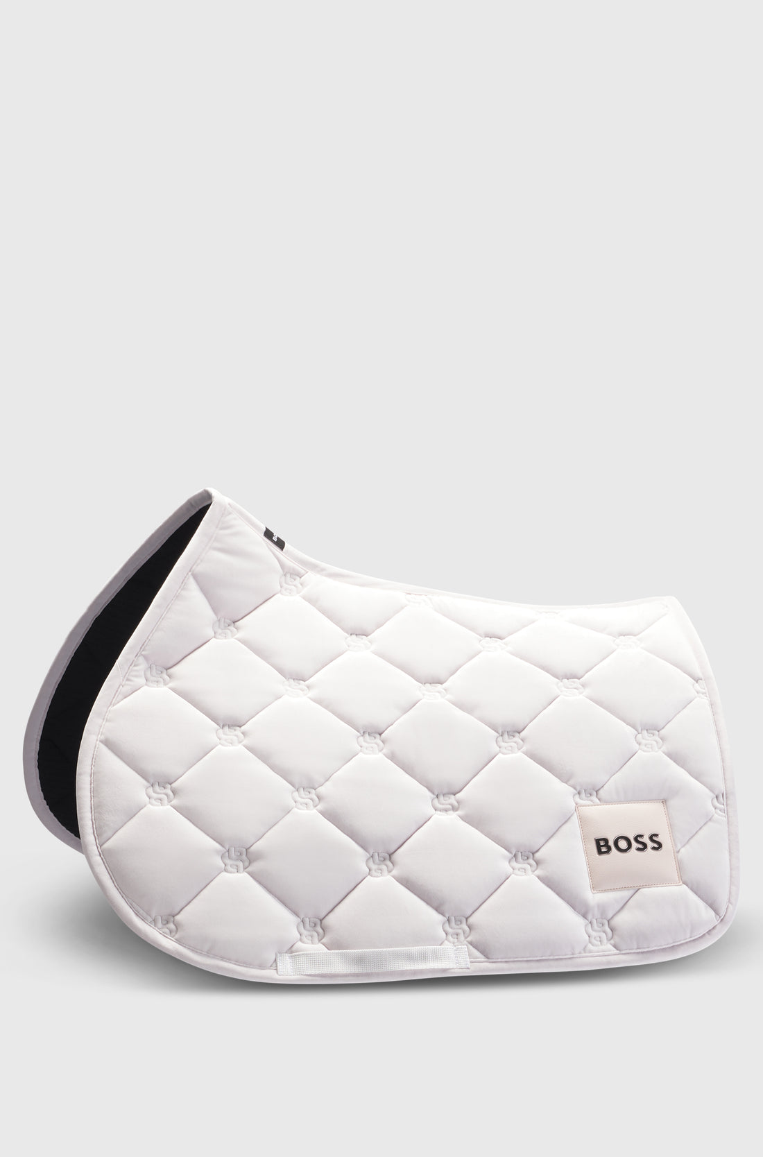 Boss Equestrian Saddle Pad Jump Velvet Pearl