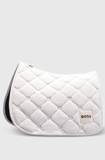 Boss Equestrian Saddle Pad Dressage Velvet Pearl